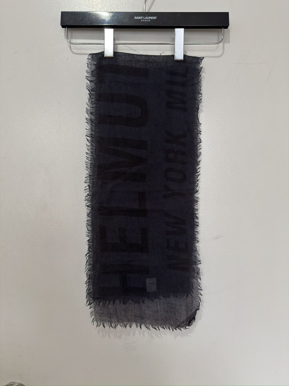 Helmut Lang AW04 Logo Scarf Size ONE SIZE - 1 Thumbnail