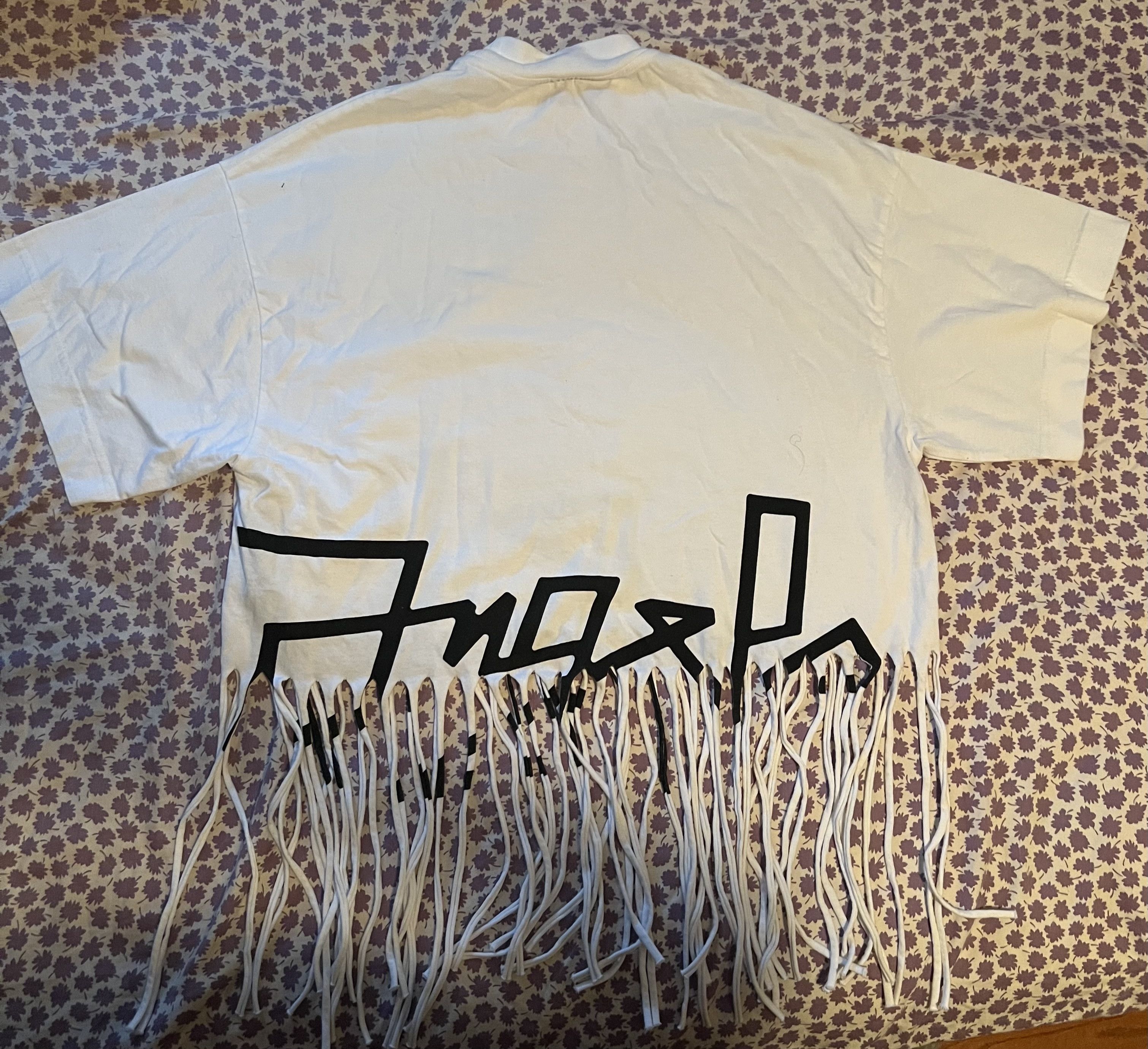 Palm Angels Palm angels fringe shirt Size S / US 4 / IT 40 - 1 Thumbnail