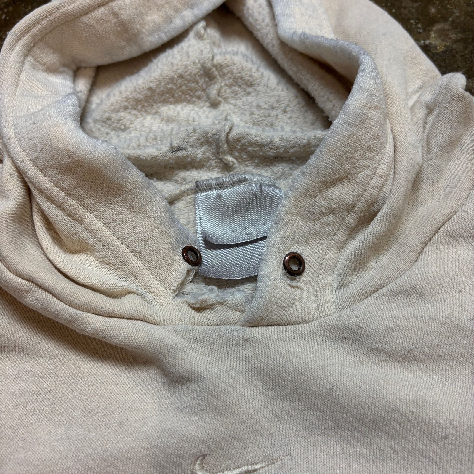 Nike × Vintage Vintage Y2K Nike Silver Tag Center Swoosh Hoodie Men's Large Size US L / EU 52-54 / 3 - 9 Thumbnail