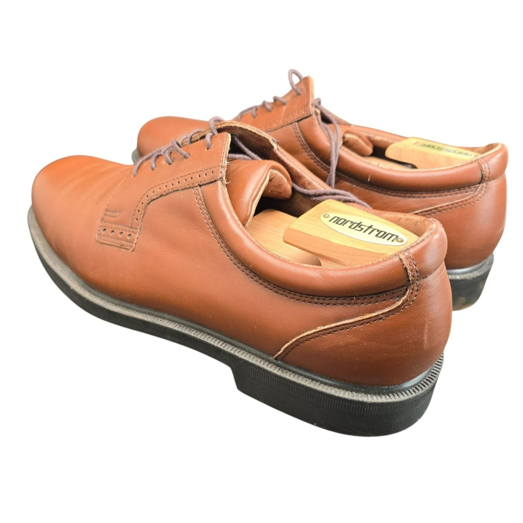 Florsheim Florsheim Mens Brown Leather Oxford Shoes Size 11 M Comforte Size US 11 / EU 44 - 5 Thumbnail