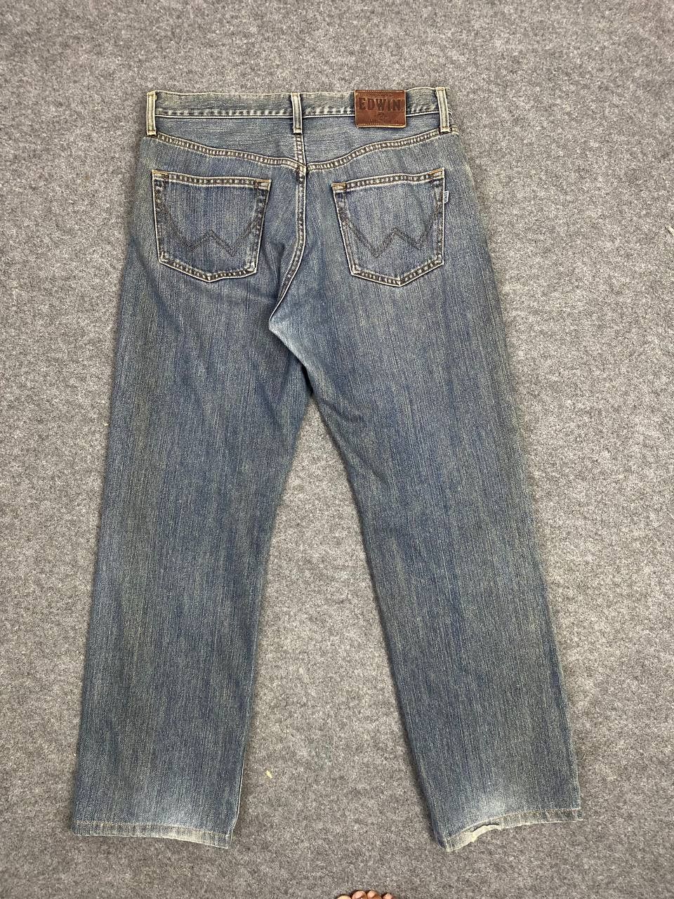 Edwin vintage edwin 404 rusty style denim nice design Size US 34 / EU 50 - 2 Thumbnail