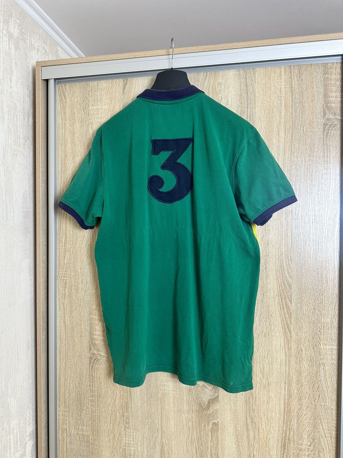 Polo Ralph Lauren 🔥 Polo Ralph Lauren Club Y2K Chief Keef Vintage Polo T Shirt Size US L / EU 52-54 / 3 - 4 Thumbnail