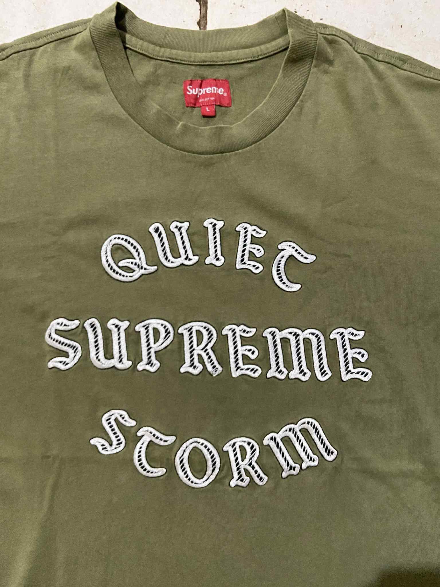 Supreme Supreme Quiet Storm Tee Size US L / EU 52-54 / 3 - 2 Thumbnail