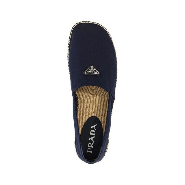 Prada PRADA Blue Cotton Espadrilles New And Authentic (Men's size: Size US 7 / EU 40 - 4 Thumbnail
