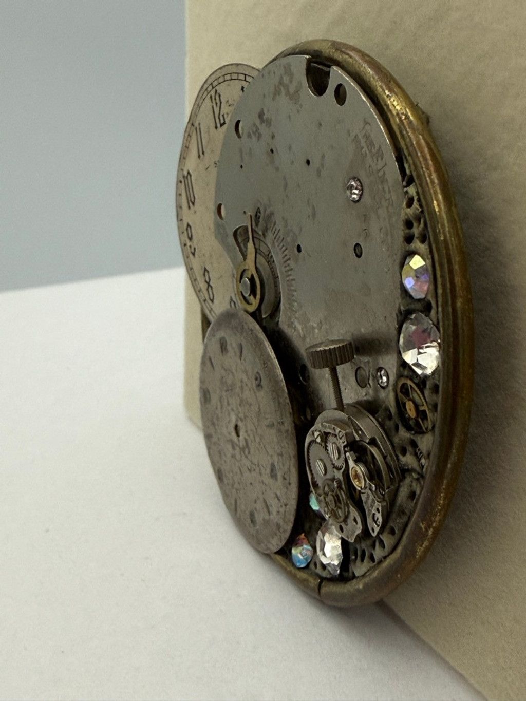 The Unbranded Brand Lesli Mones Vintage Steampunk Watch Parts Brooch Pin Size ONE SIZE - 7 Thumbnail