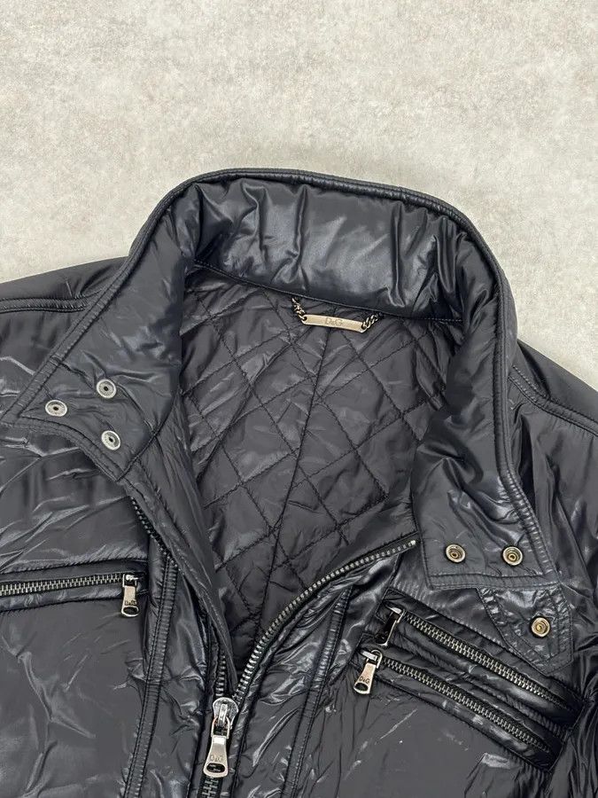 Dolce & Gabbana 2000s Dolce & Gabbana Obscure Dark Astro Puffer Jacket Size US M / EU 48-50 / 2 - 8 Thumbnail