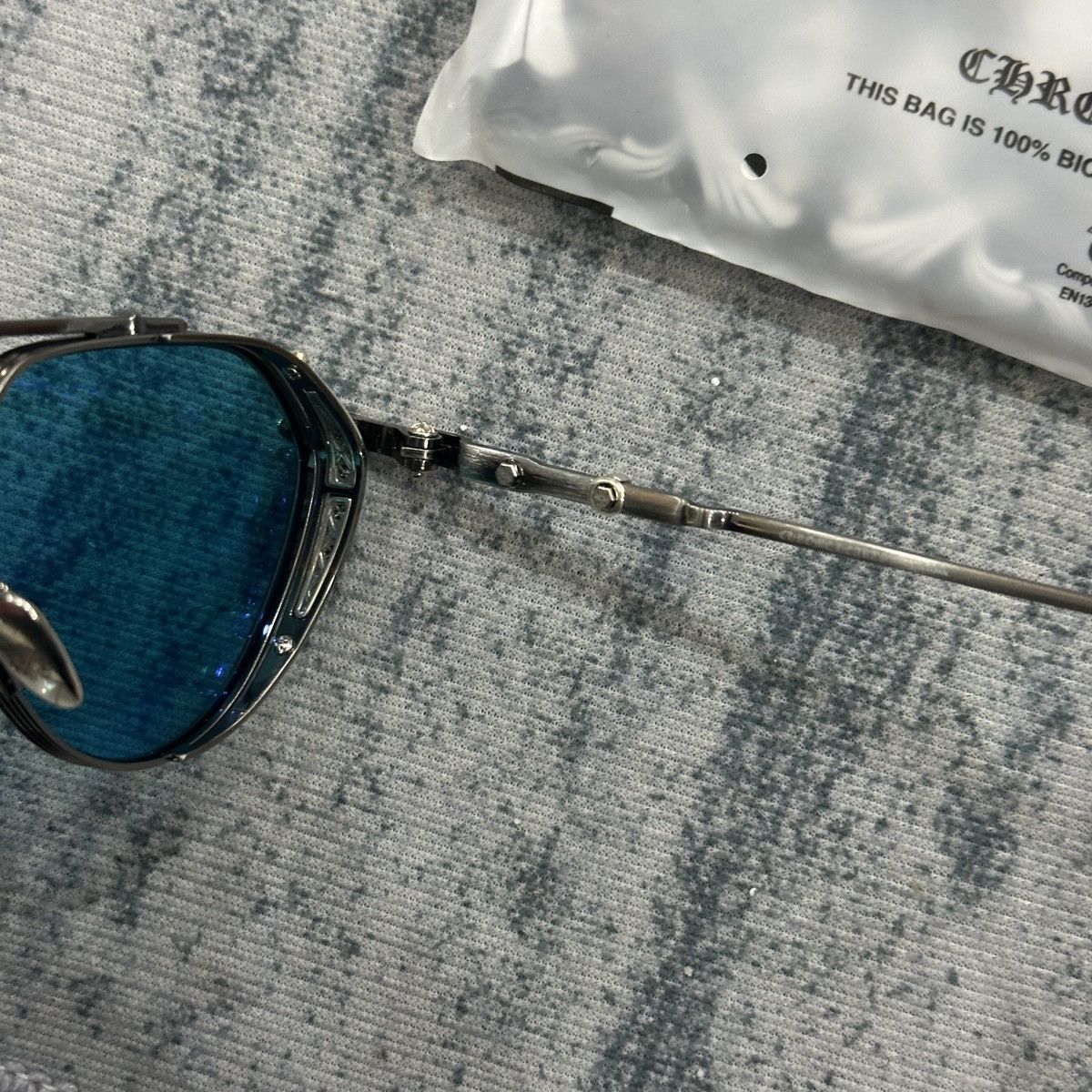 Chrome Hearts CHROME HEARTS FREE RIDE SUNGLASSES Size ONE SIZE - 5 Thumbnail