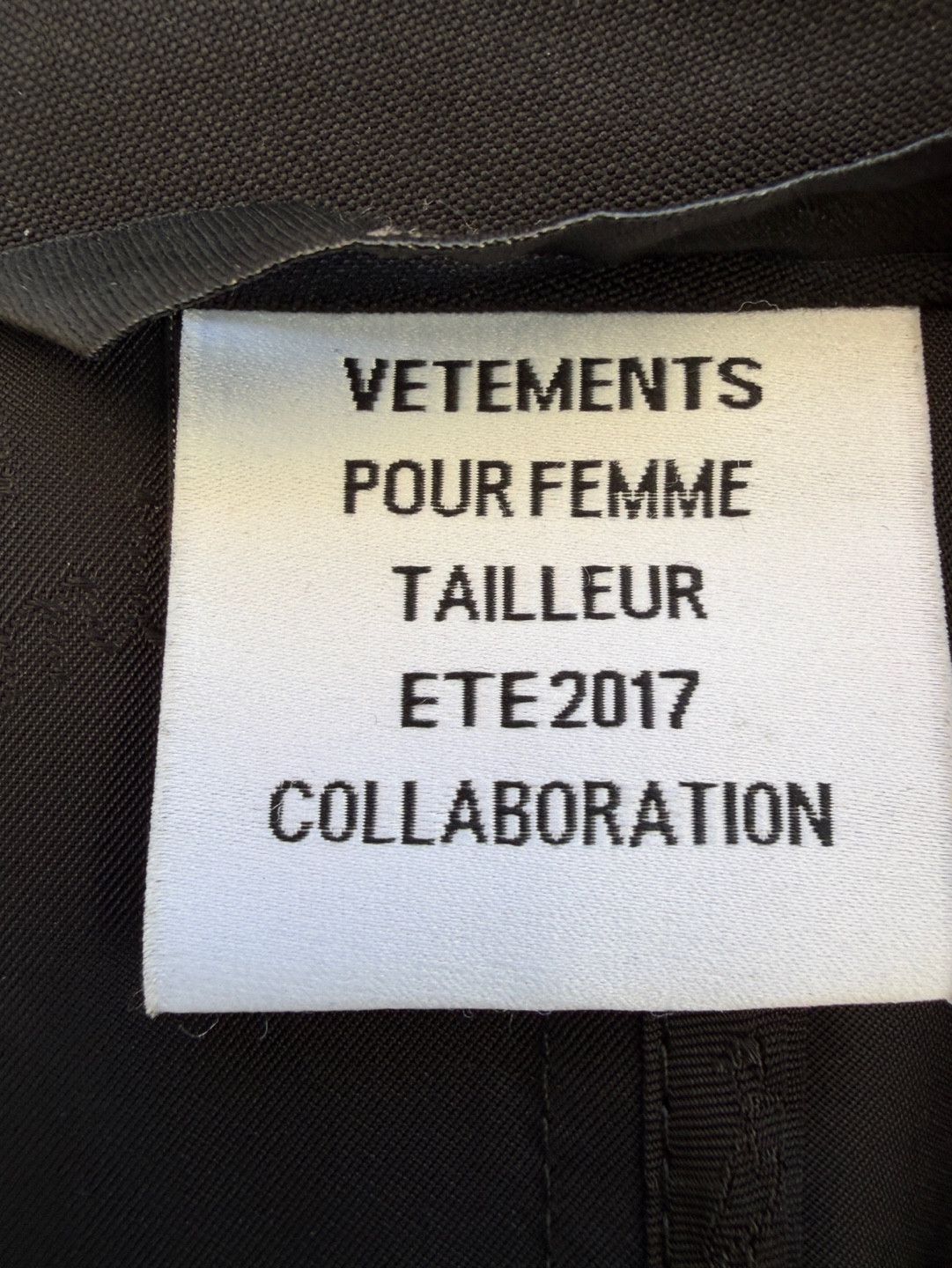 Vetements Vetements x Brioni FW17 Oversized Double breasted Coat Black Size US XL / EU 56 / 4 - 4 Thumbnail