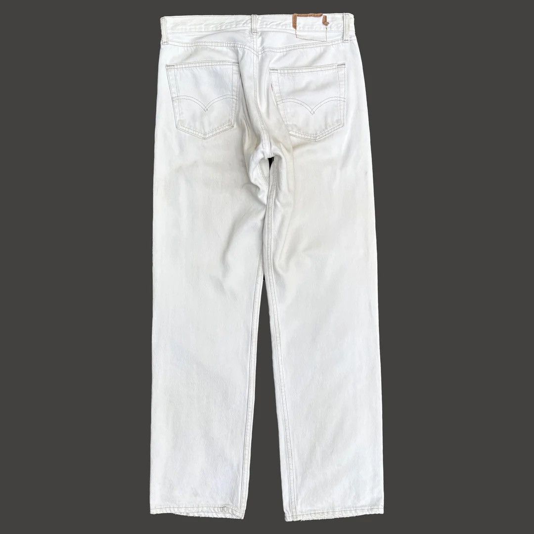 90s 501 White Made in USA W33 Levi's 501 1990 90s Vintage USA Made
