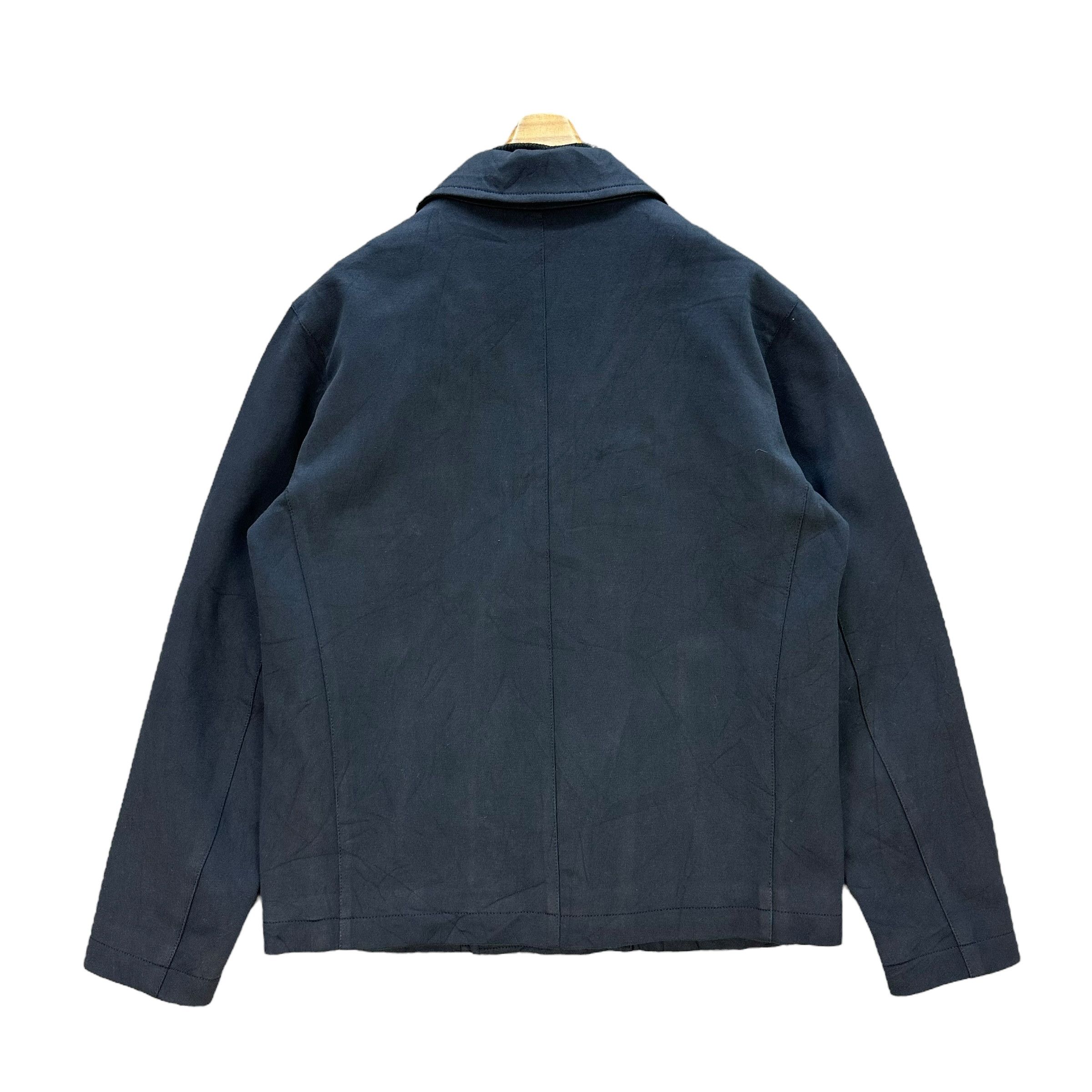 Lacoste LACOSTE Double Breasted Dark Blue Casual Jacket #A37-0847 Size US L / EU 52-54 / 3 - 11 Thumbnail