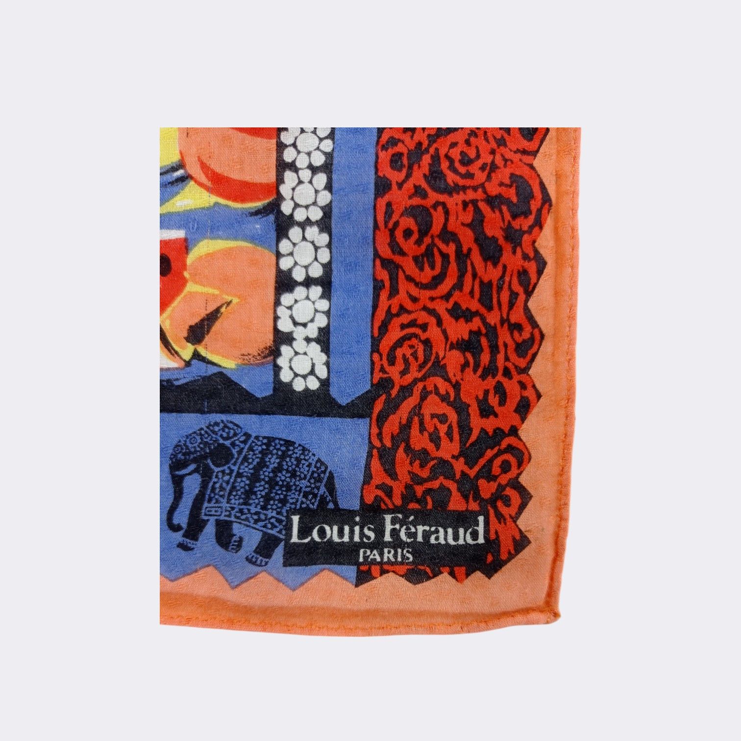 Louis Feraud Vintage Louis Feraud Handkerchief Neckerchief Bandana H584H Size ONE SIZE - 3 Thumbnail