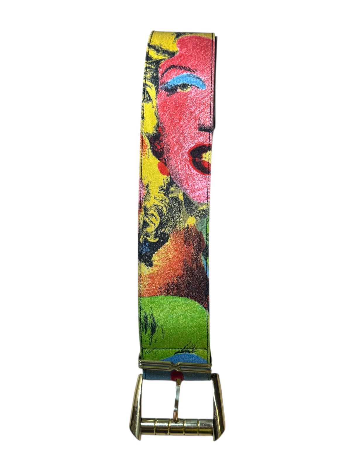 Versace Vintage Gianni Versace Pop Art Belt –M. Monroe & James Dean Size ONE SIZE - 1 Thumbnail