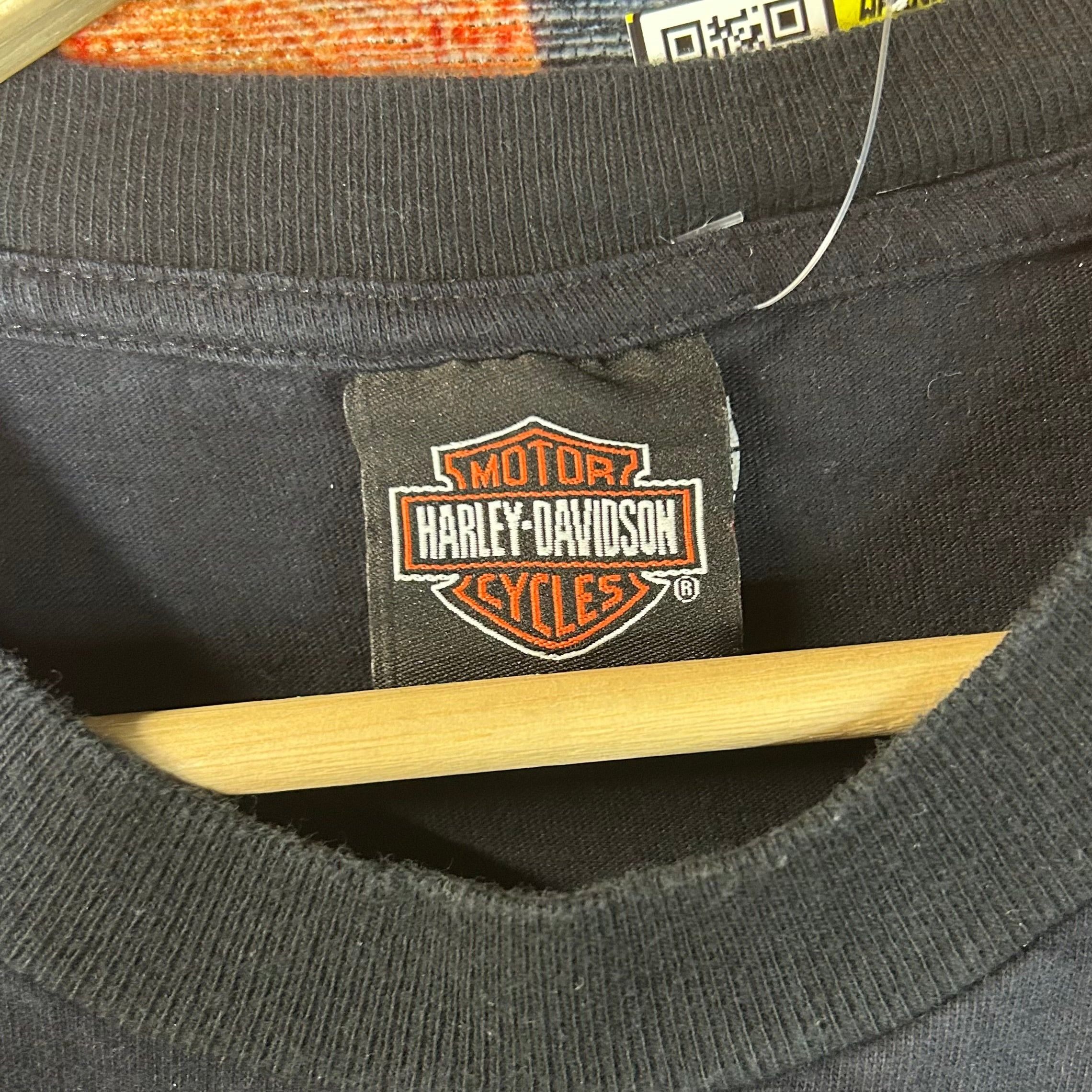 Harley Davidson Y2K Harley Davidson Gold Eagle Tee Size XL Size US XL / EU 56 / 4 - 3 Thumbnail