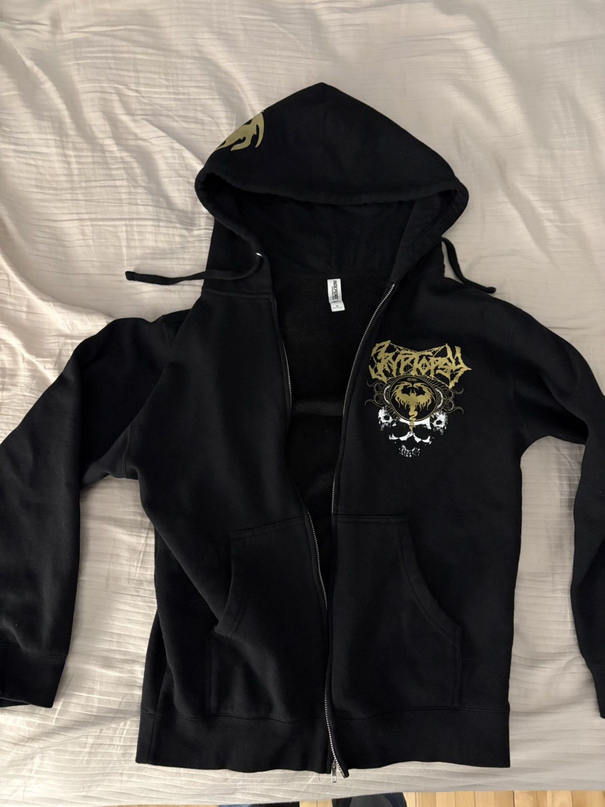 Independent Trading Co. Black Cryptopsy hoodie Size US M / EU 48-50 / 2 - 1 Thumbnail