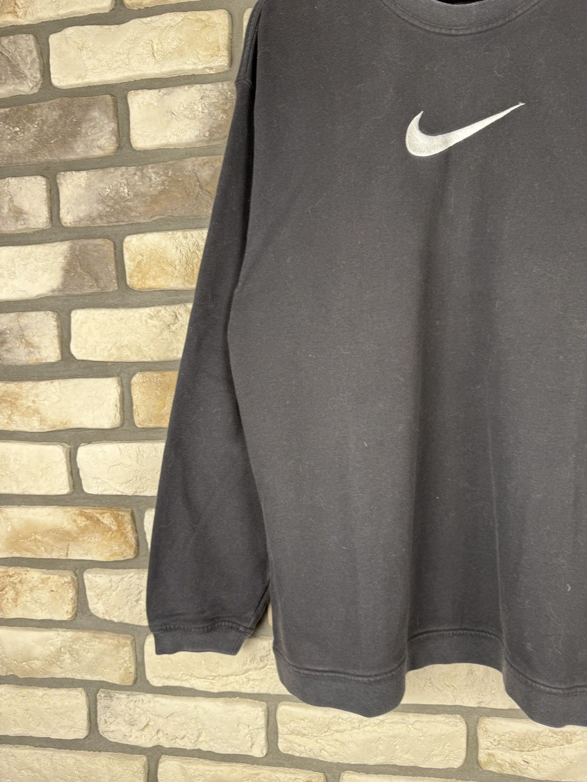 Nike × Vintage Very rare oversize sweatshirt sweater Nike Size US L / EU 52-54 / 3 - 3 Thumbnail