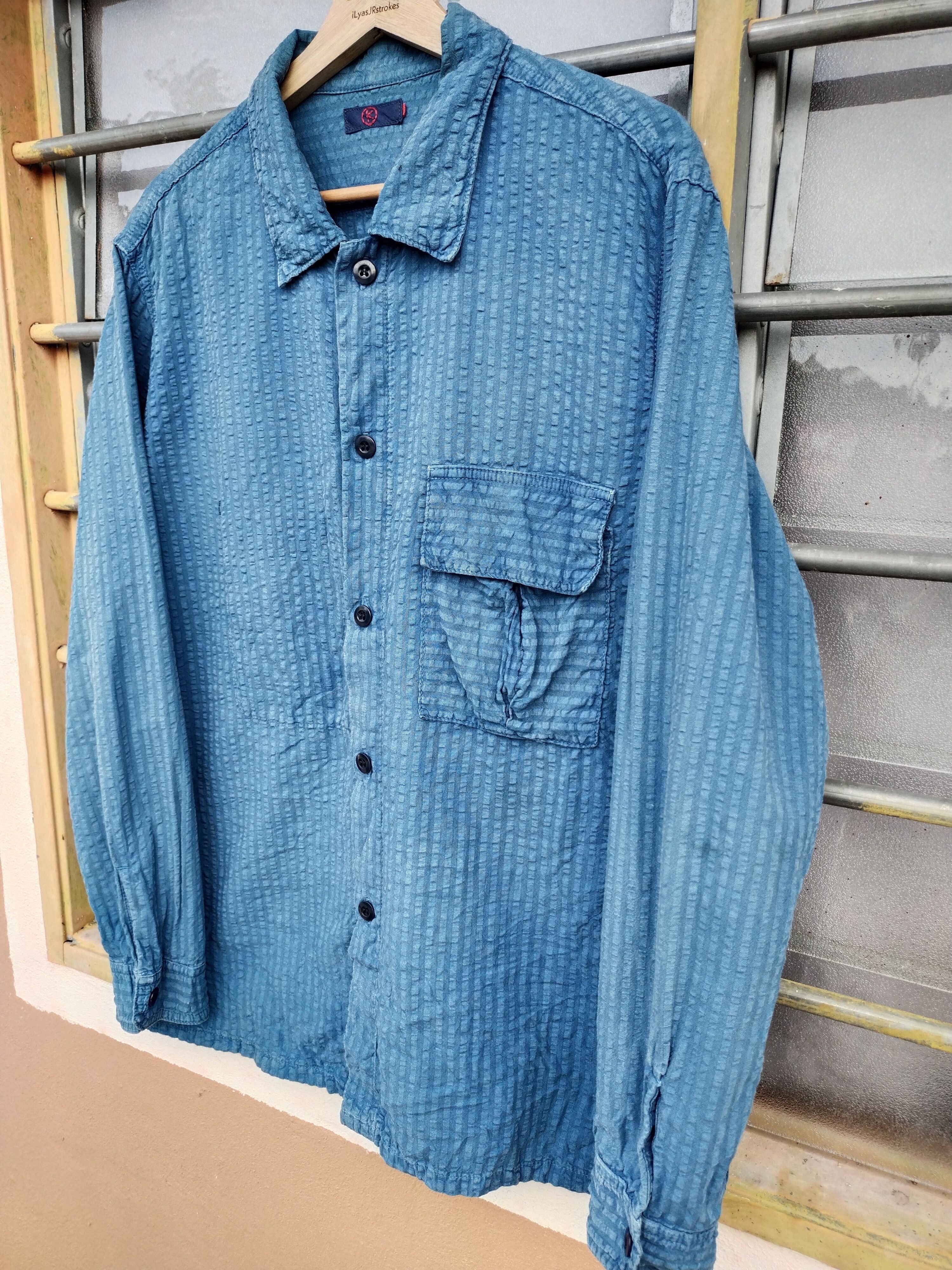 Kapital Vintage Kapital Collar Button Shirt Size US M / EU 48-50 / 2 - 3 Thumbnail