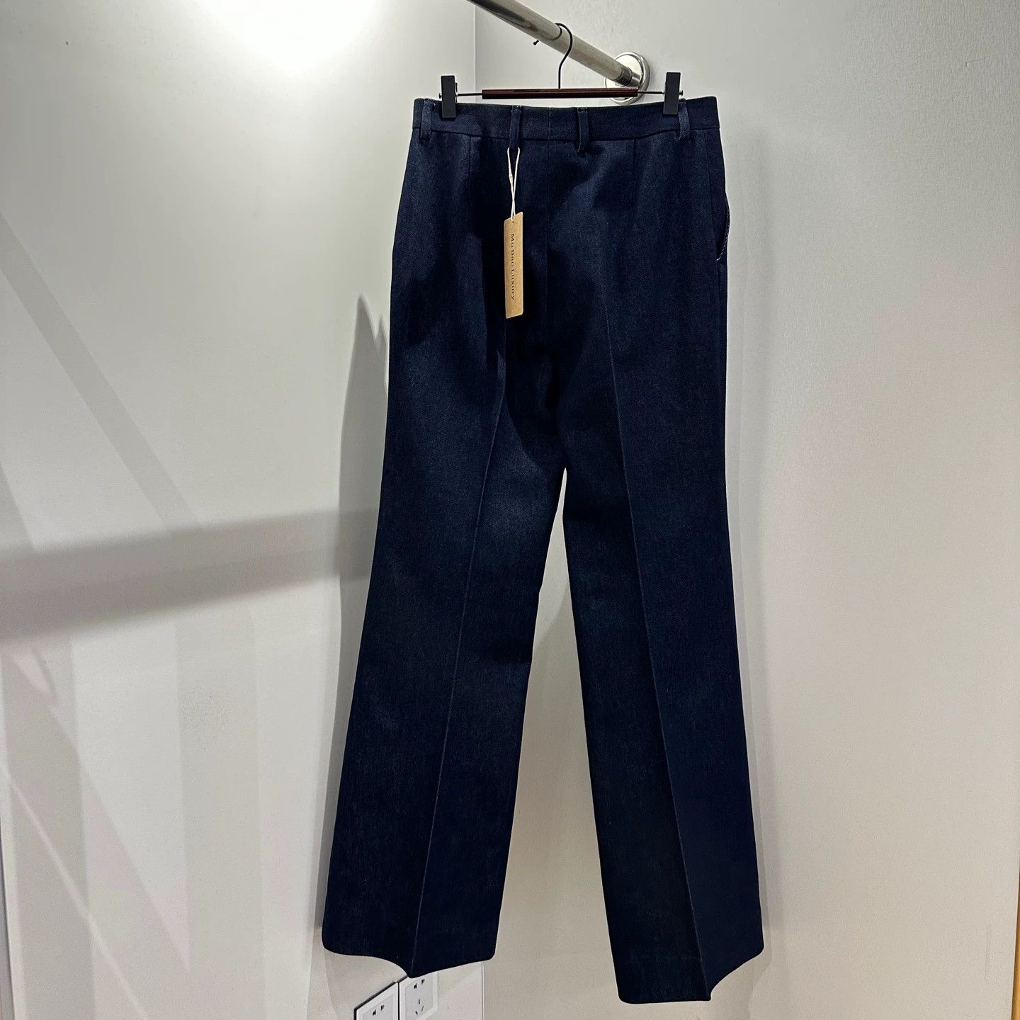 Loro Piana Loro Piana may499 solid wide leg jeans 44 Size US 28 / EU 44 - 2 Thumbnail
