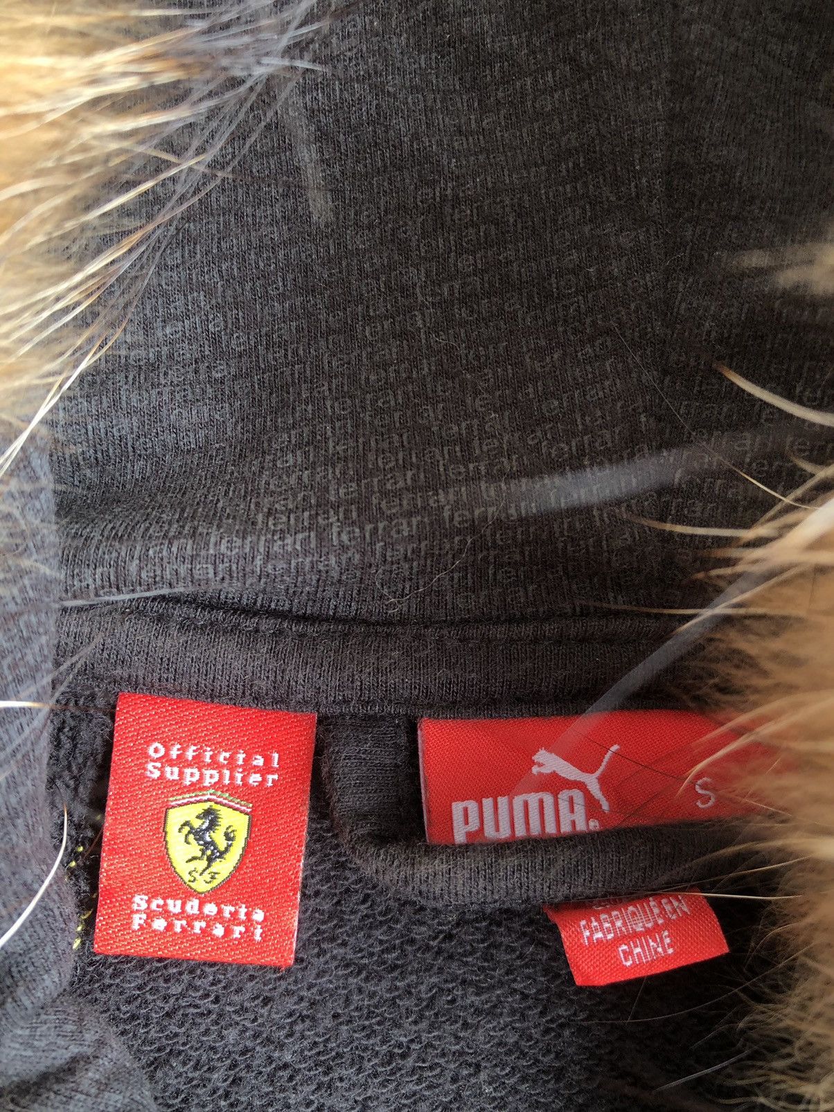 Puma Puma x Ferrari Fur Hoodie Zipper Ifsixwasnine LGB style Size US S / EU 44-46 / 1 - 10 Thumbnail