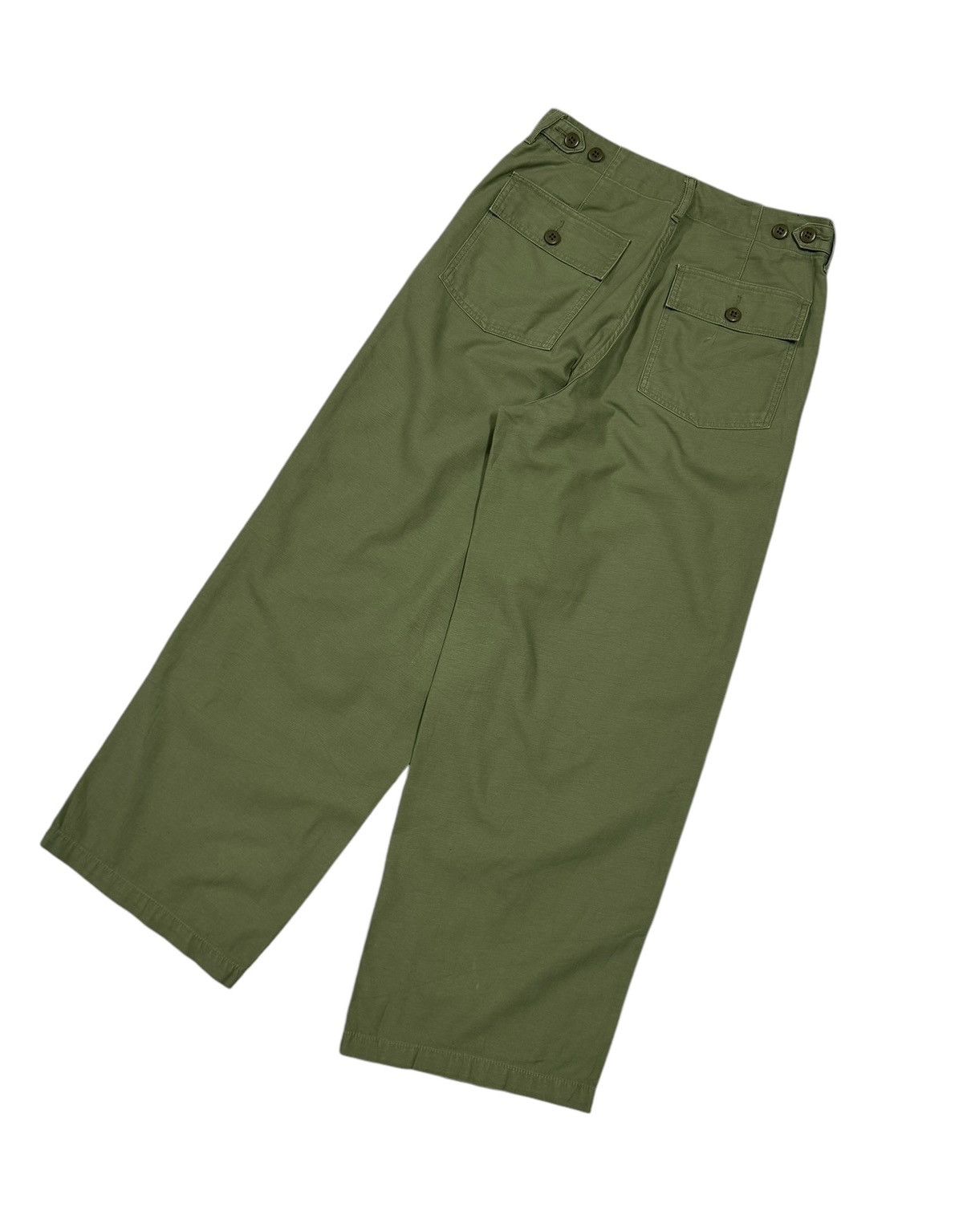 Japanese Brand Coen Co.Ltd Japan Fatigue Olive Green Pant Size US 30 / EU 46 - 16 Thumbnail