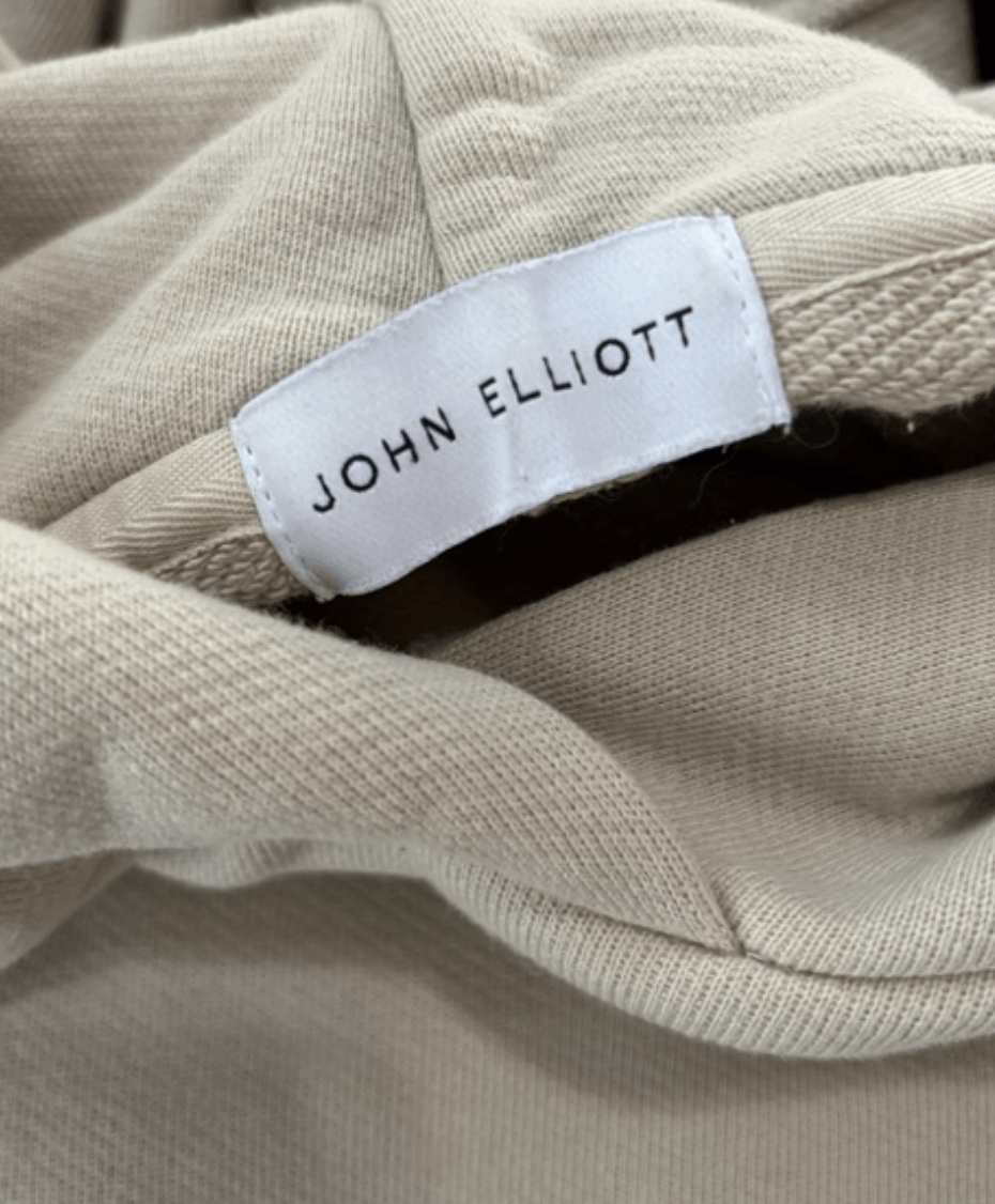John Elliott John Elliott Beige Zip Pocket Women`s Hoodie Size 1 Size S / US 4 / IT 40 - 4 Thumbnail