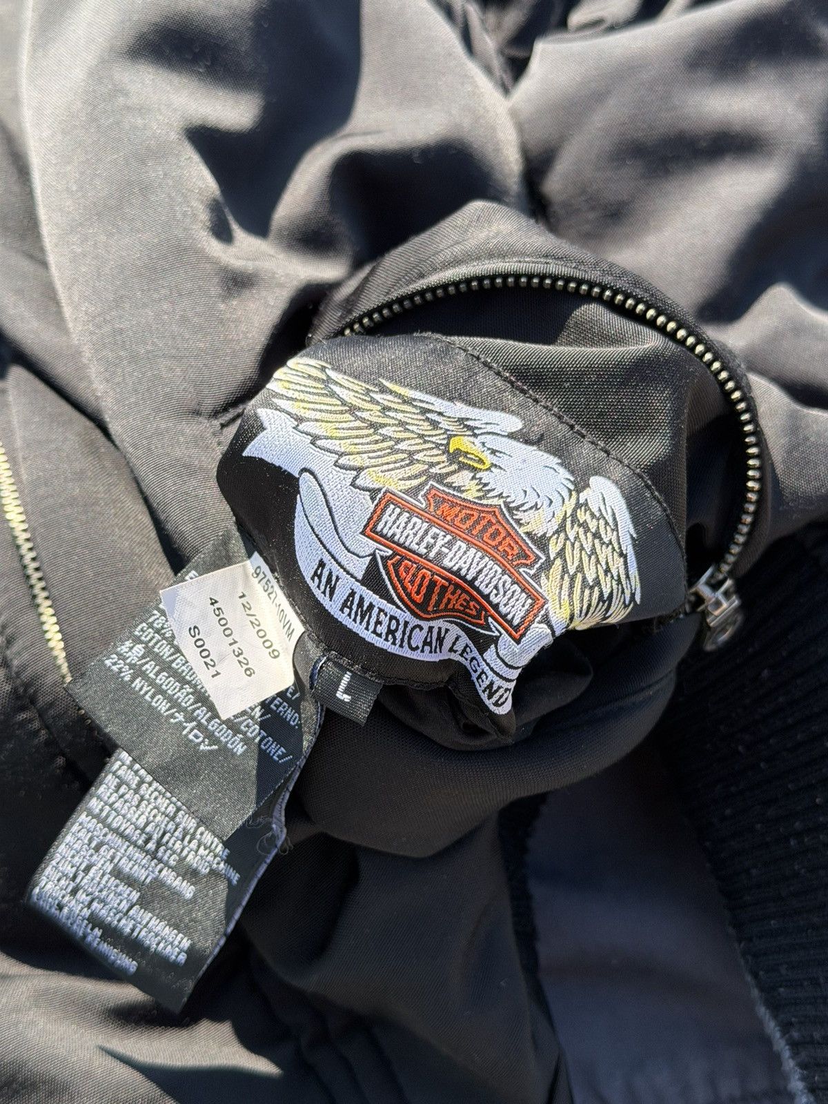 Harley Davidson Harley Davidson Rare Revisable Jacket 3 in 1 Streetwear Hype Size US L / EU 52-54 / 3 - 24 Thumbnail