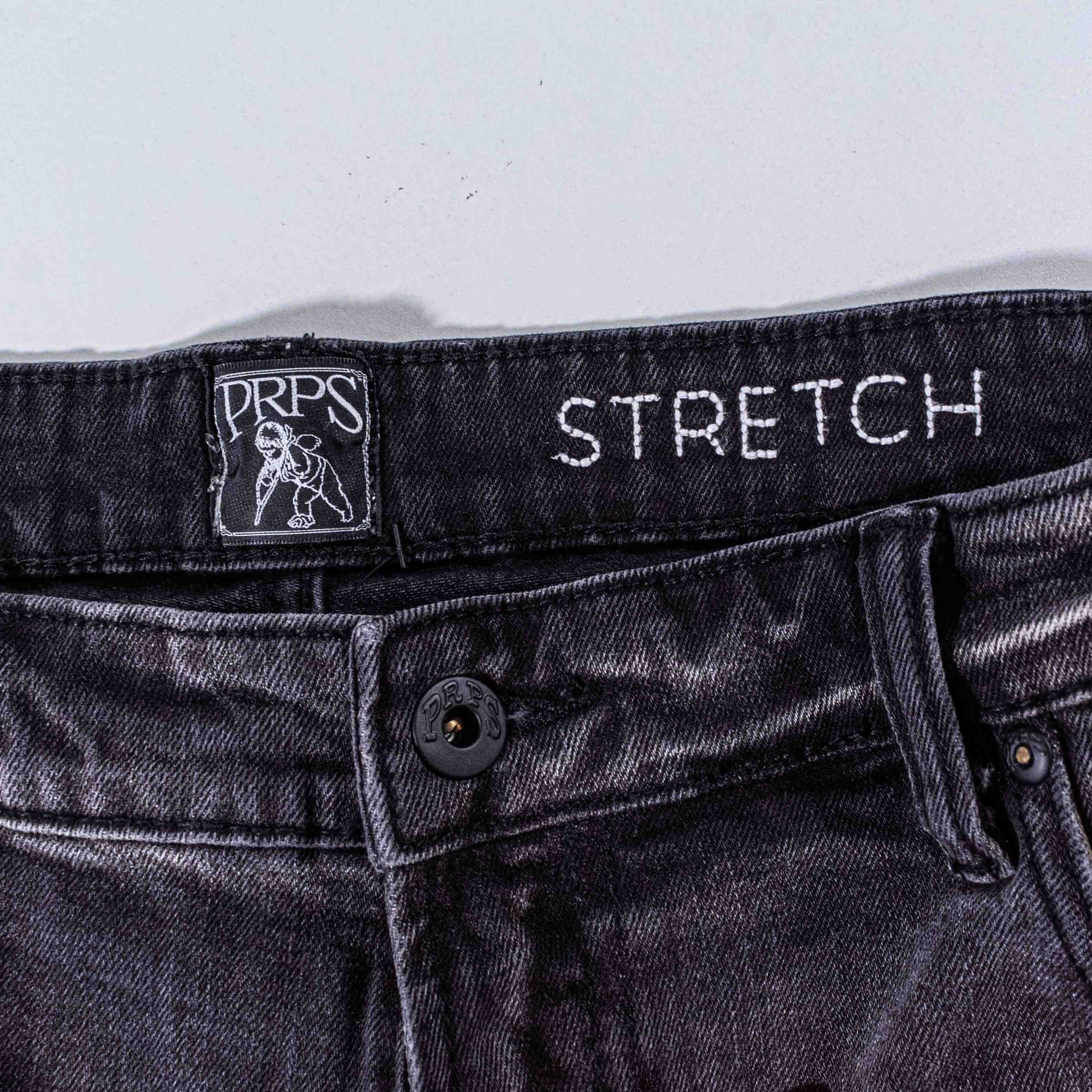 Prps PRPS Le Sabre Jeans 40x32 Slim Tapered Distressed Denim Size US 40 / EU 56 - 8 Thumbnail