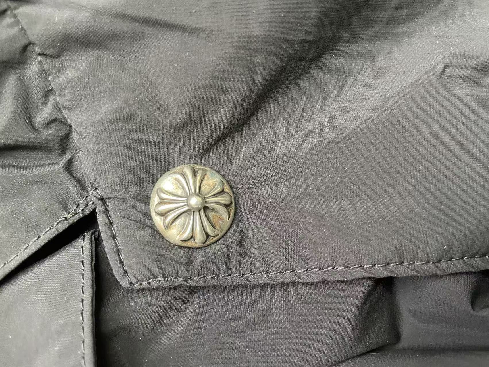 Chrome Hearts Chrome Hearts Drawstring Black Coach Jacket Size US M / EU 48-50 / 2 - 6 Thumbnail
