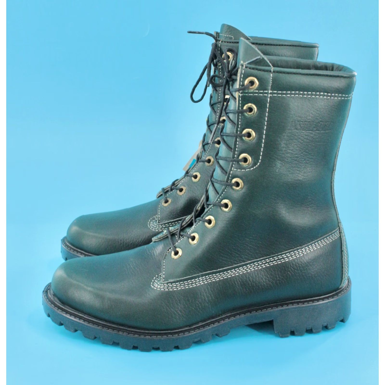 Vintage VTG Hunting Boots Watershed Mens Boots 9.5 1960s Outdoor Brown Leather VTG Size US 10 / EU 43 - 3 Thumbnail