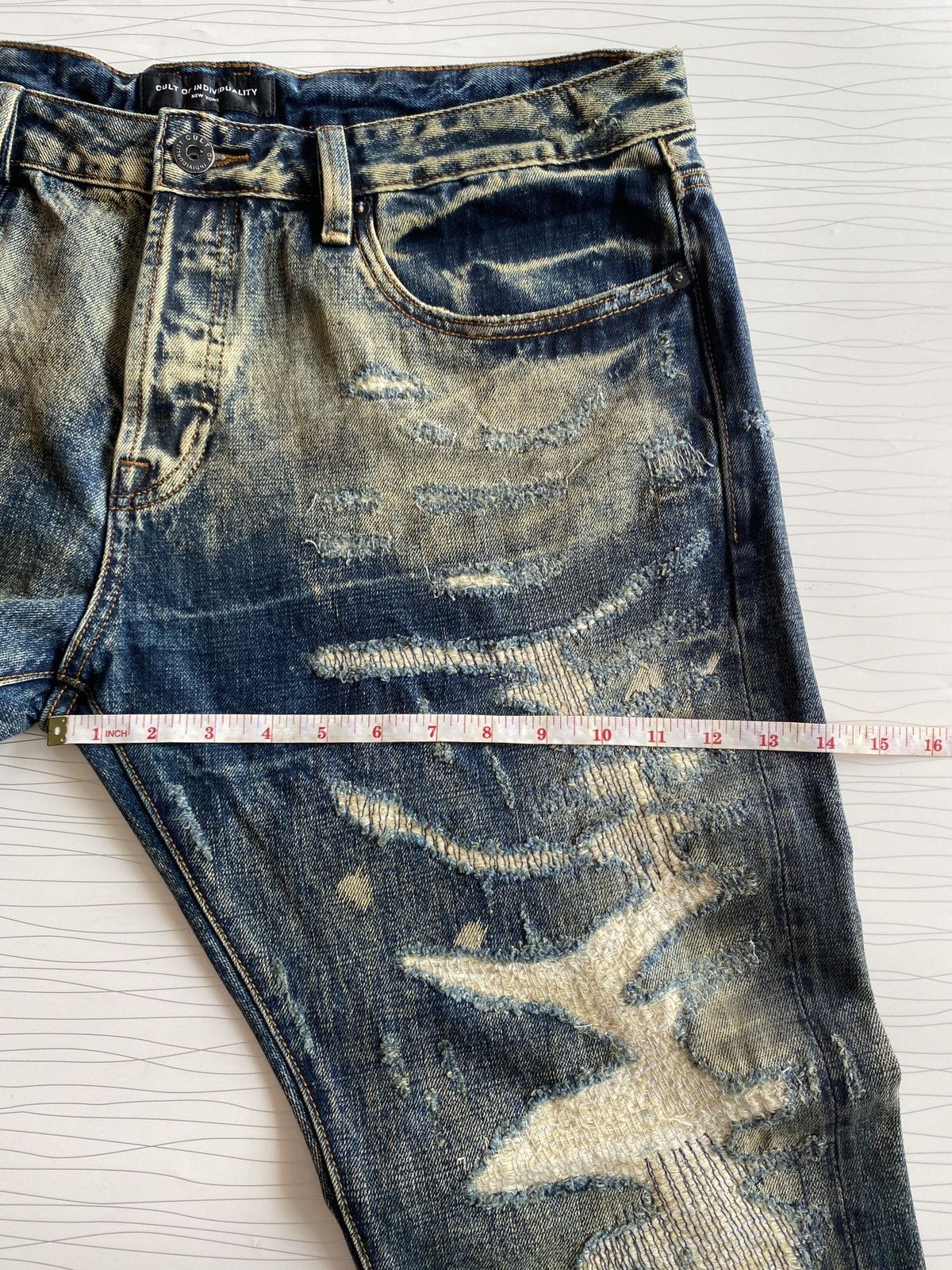 If Six Was Nine Cult of Individuality Japanese Selvedge Denim Size US 38 / EU 54 - 21 Thumbnail