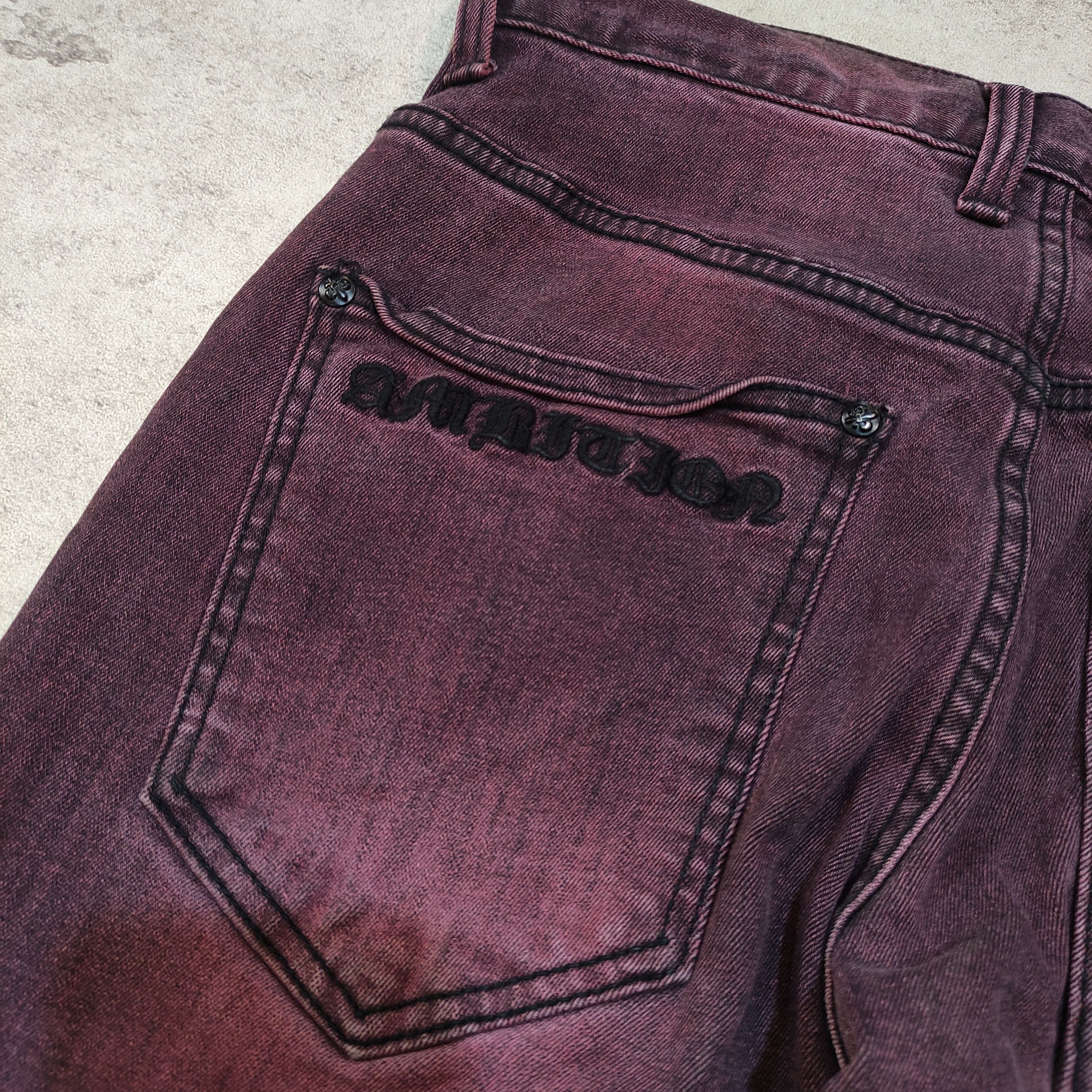 Le Grande Bleu (L.G.B.) Be Ambition Bikers Pants — early 2000s Vkei Biker Vibe Size US 28 / EU 44 - 9 Thumbnail