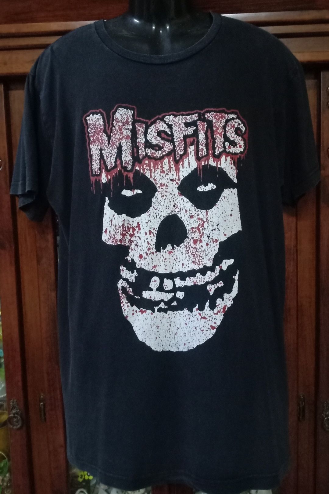 Band Tees × Misfits Misfits Blood Splatter Skull T-shirt Size US L / EU 52-54 / 3 - 1 Thumbnail