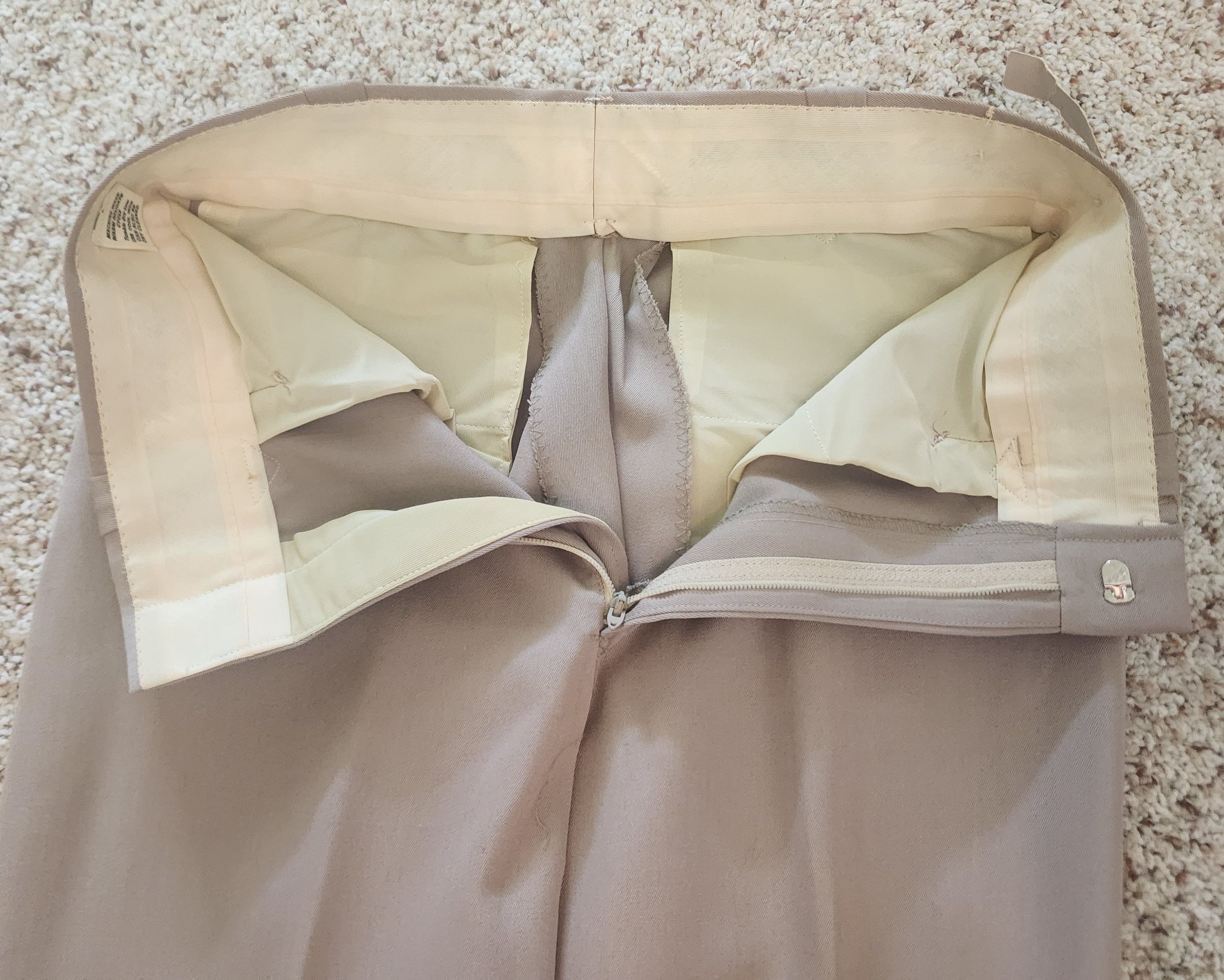 Vintage Vintage pants 29 tan gabardine men NOS Size US 29 - 6 Thumbnail