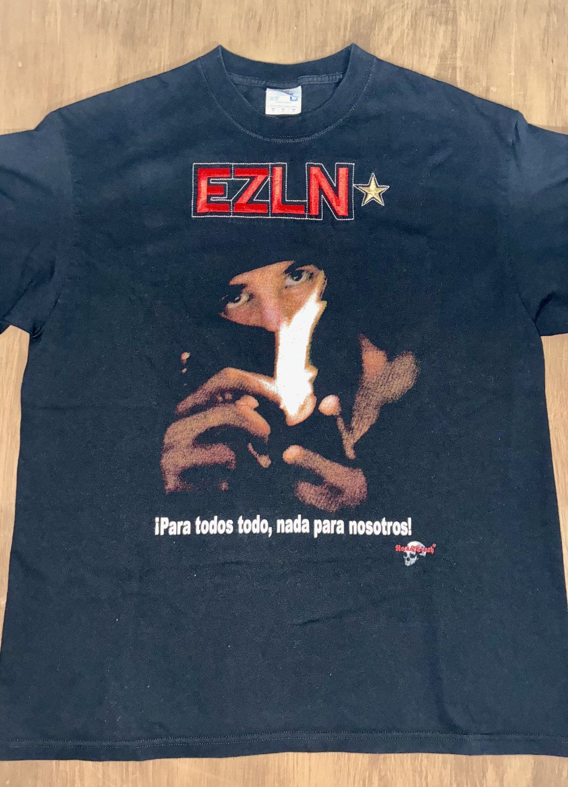 Vintage EZLN 2001-2002 Subcomandante Marcos Yazbek Vintage Tee Size US XL / EU 56 / 4 - 1 Thumbnail