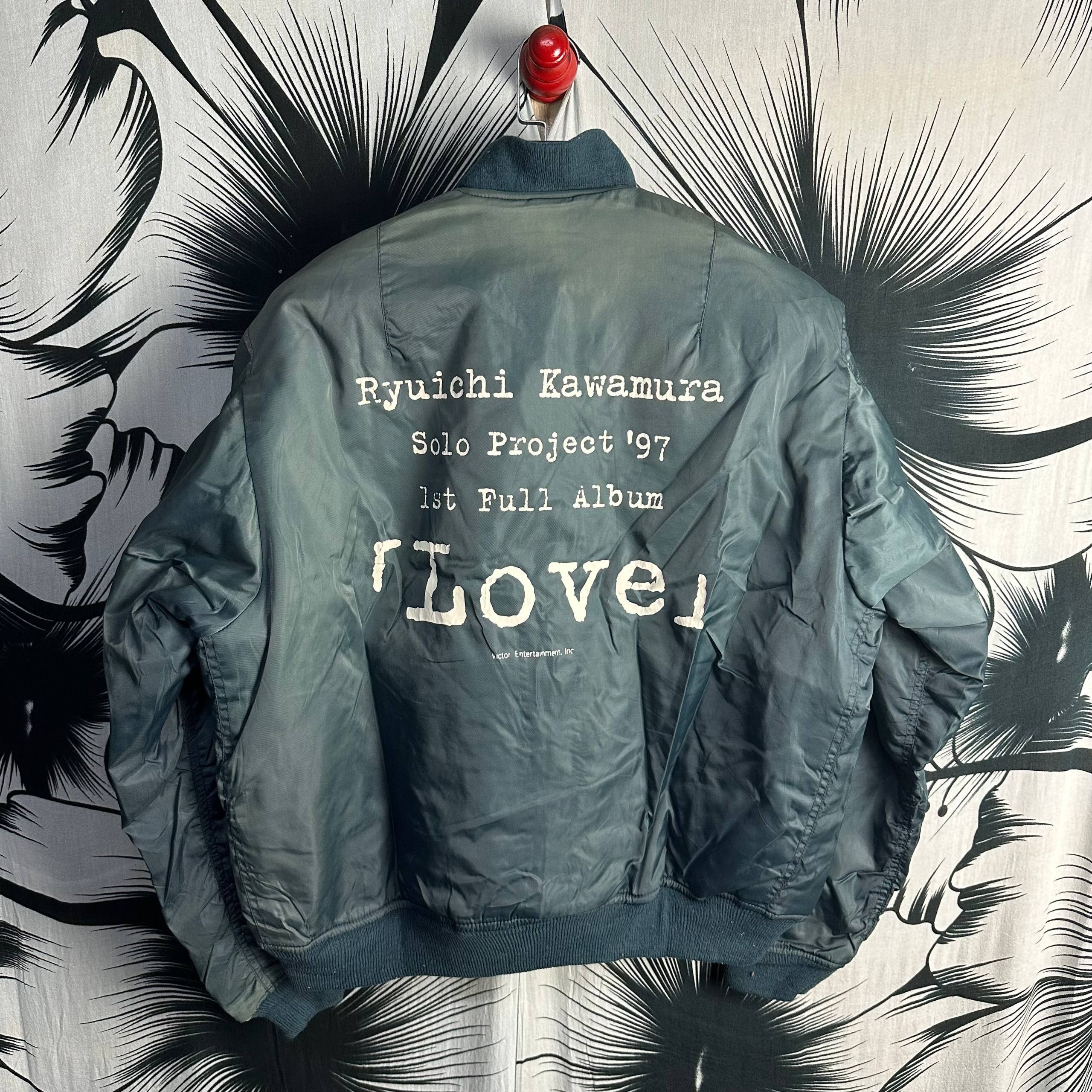 Band Tees Rare Vintage Ryuichi Kawamura Bomber Jacket MA-1 Size US L / EU 52-54 / 3 - 2 Thumbnail