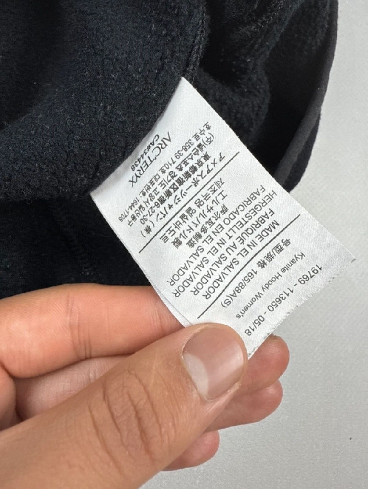 Arc'teryx Arctery’x black veste whit zip size S women gorpcore cotton Size S / US 4 / IT 40 - 11 Thumbnail