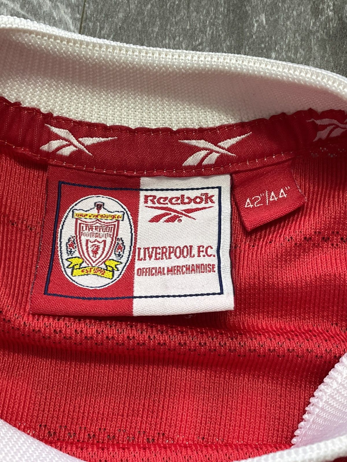 Reebok Reebok Liverpool 1998 1999 Owen #10 Home Soccer Jersey Kit Size US XXL / EU 58 / 5 - 9 Thumbnail