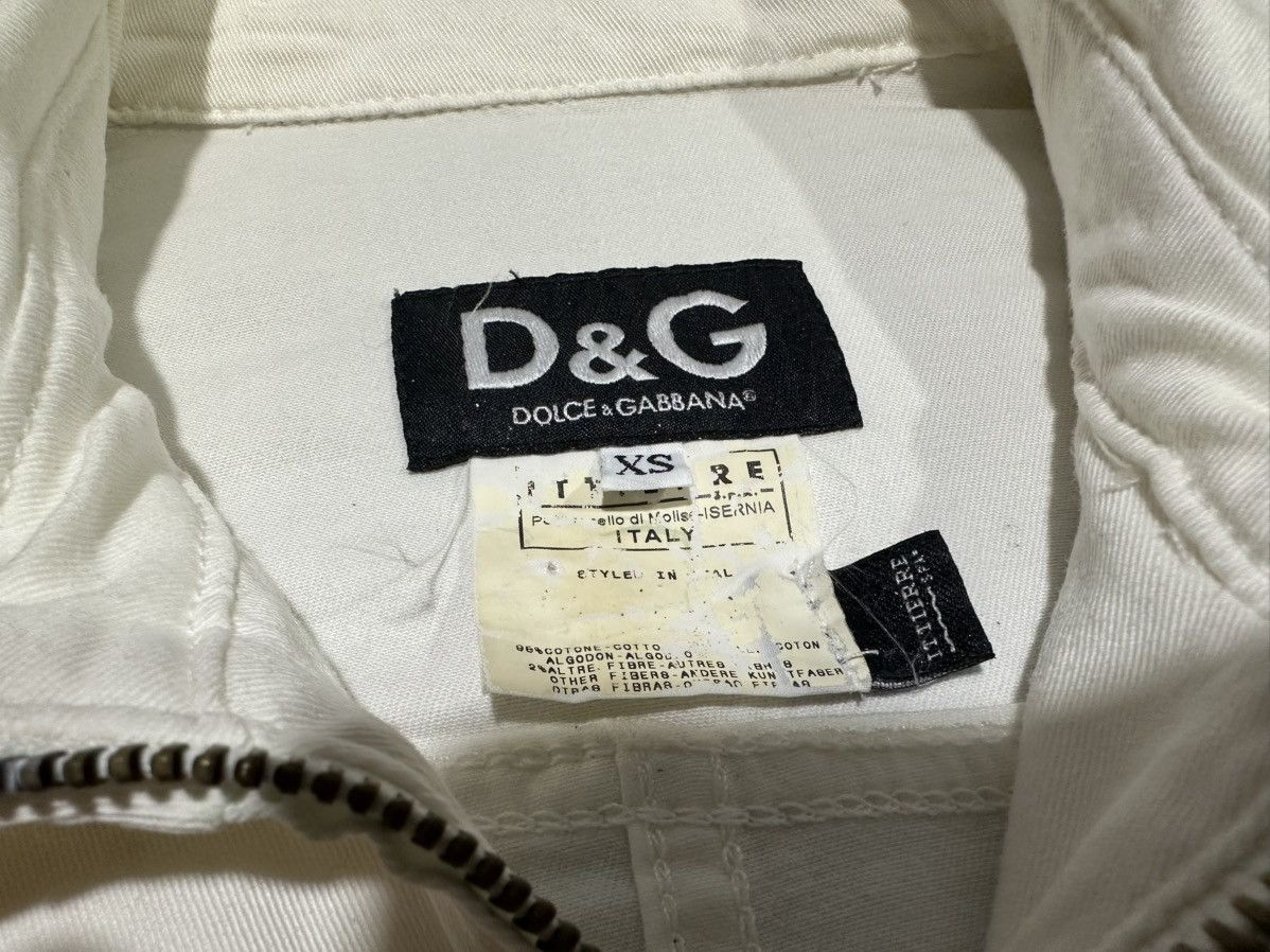 Dolce & Gabbana 🔥Vintage D&G Dolce And Gabbana Cropped Biker Jacket Zipper Size US XS / EU 42 / 0 - 6 Thumbnail