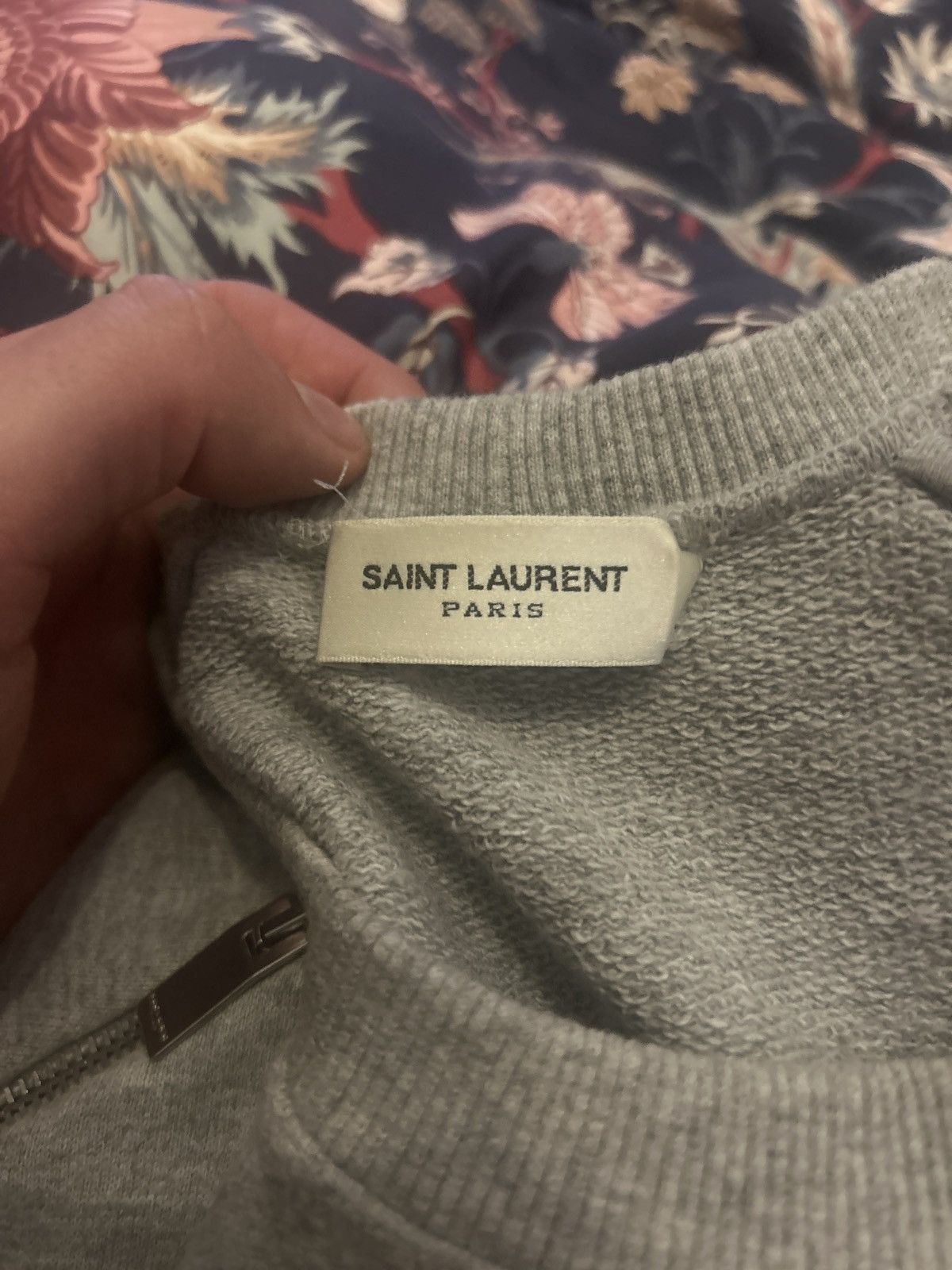Saint Laurent Paris Saint Laurent Paris Sleeveless Sweatshirt XXL Size US XXL / EU 58 / 5 - 12 Thumbnail
