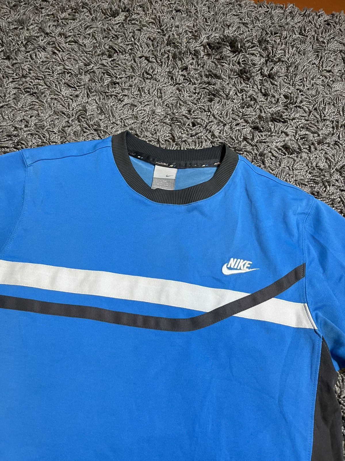 Nike NIKE VINTAGE Y2K POLYESTER & COTTON T-SHIRT Size US M / EU 48-50 / 2 - 2 Thumbnail