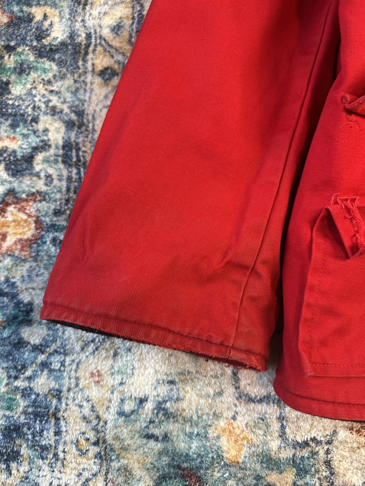 Vintage Vintage 1970s Red Buffalo Plaid Reversible Hunting Jacket Size US L / EU 52-54 / 3 - 10 Thumbnail