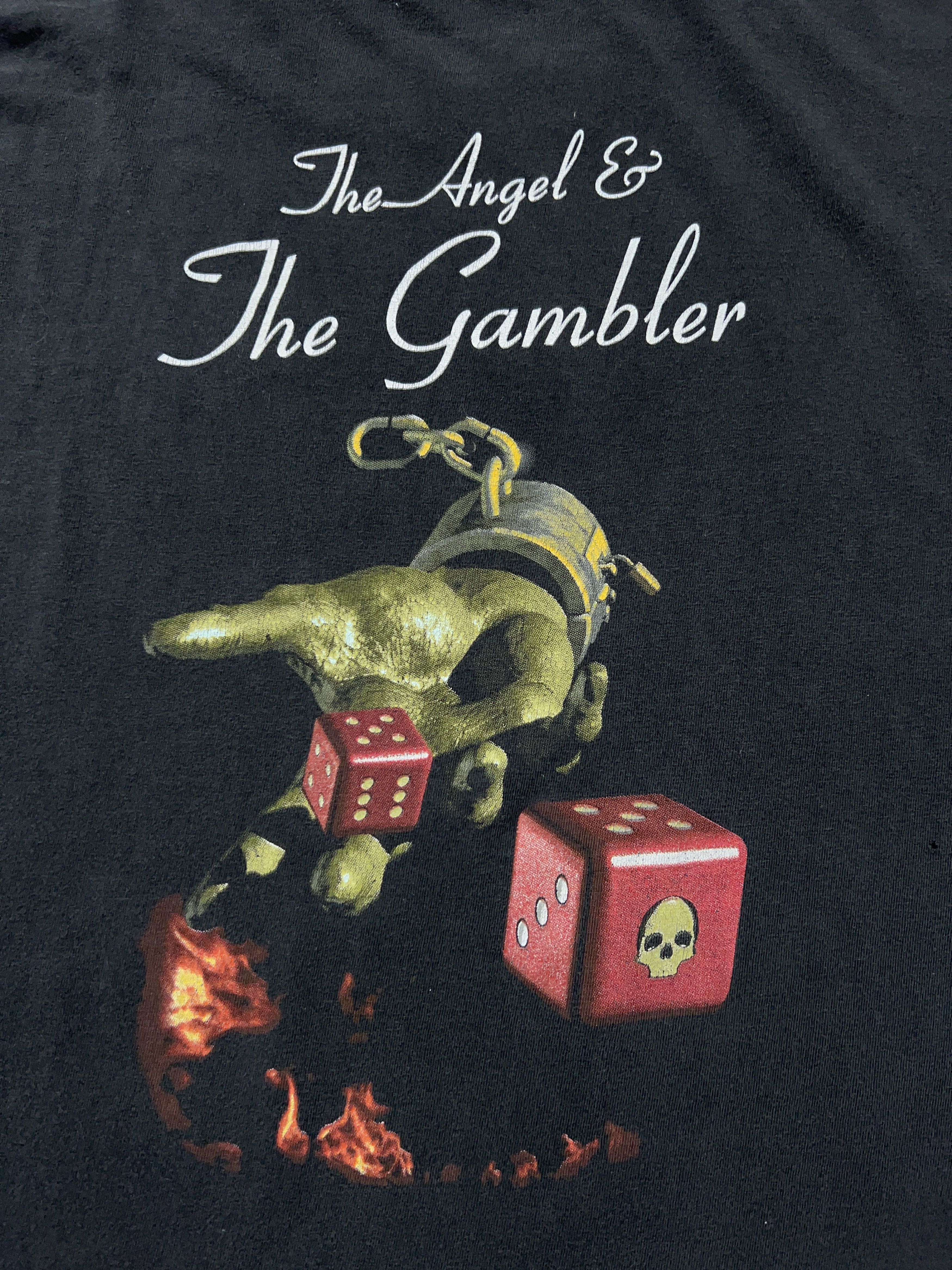 1998 The Angel & The Gambler Rock Band Redwood T Shirt Tee