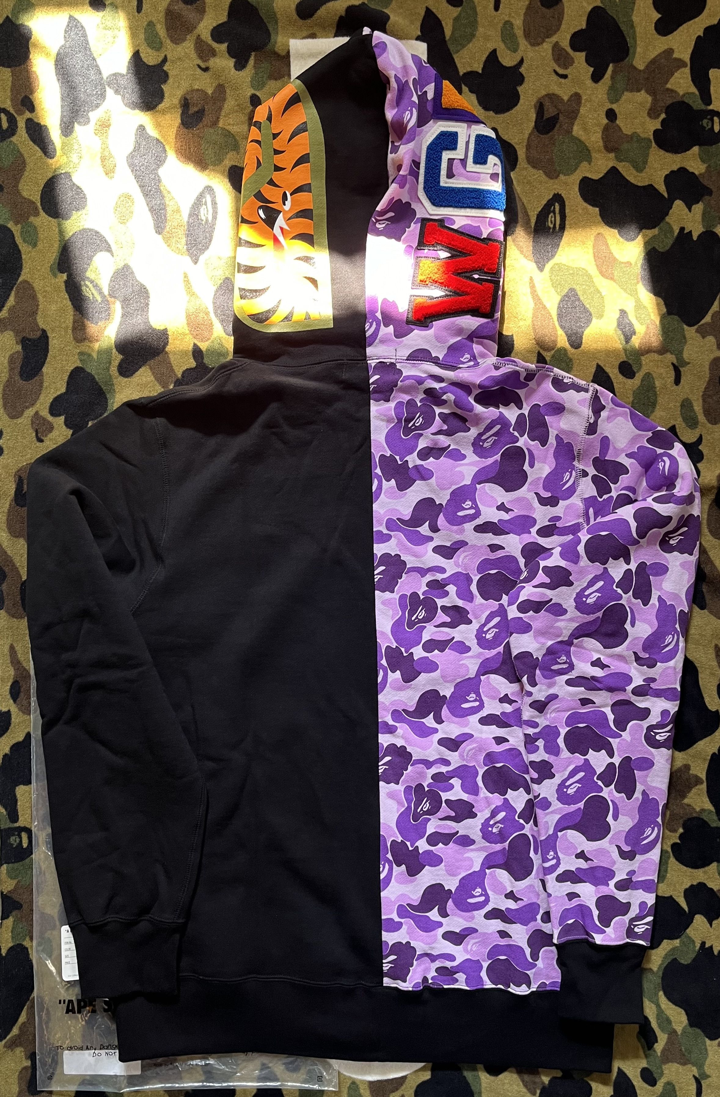Bape BAPE TAIPEI 14TH ANNIVERSARY SHARK FULL ZIP HOODIE Size US XL / EU 56 / 4 - 16 Thumbnail