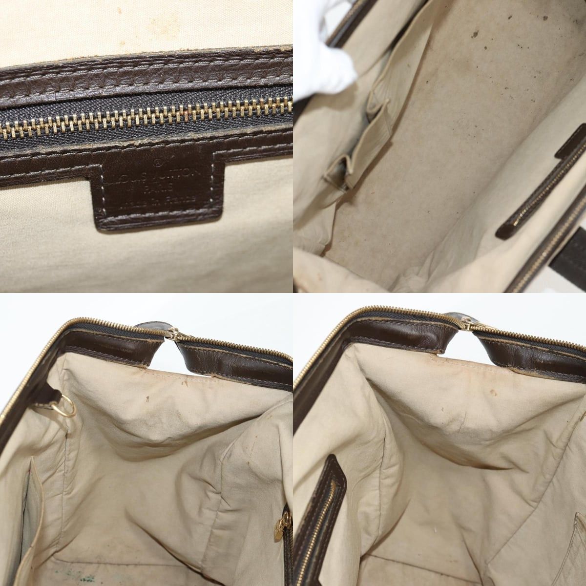 Louis Vuitton LOUIS VUITTON Monogram Mini Josephine GM Hand Bag Khaki Size ONE SIZE - 12 Thumbnail