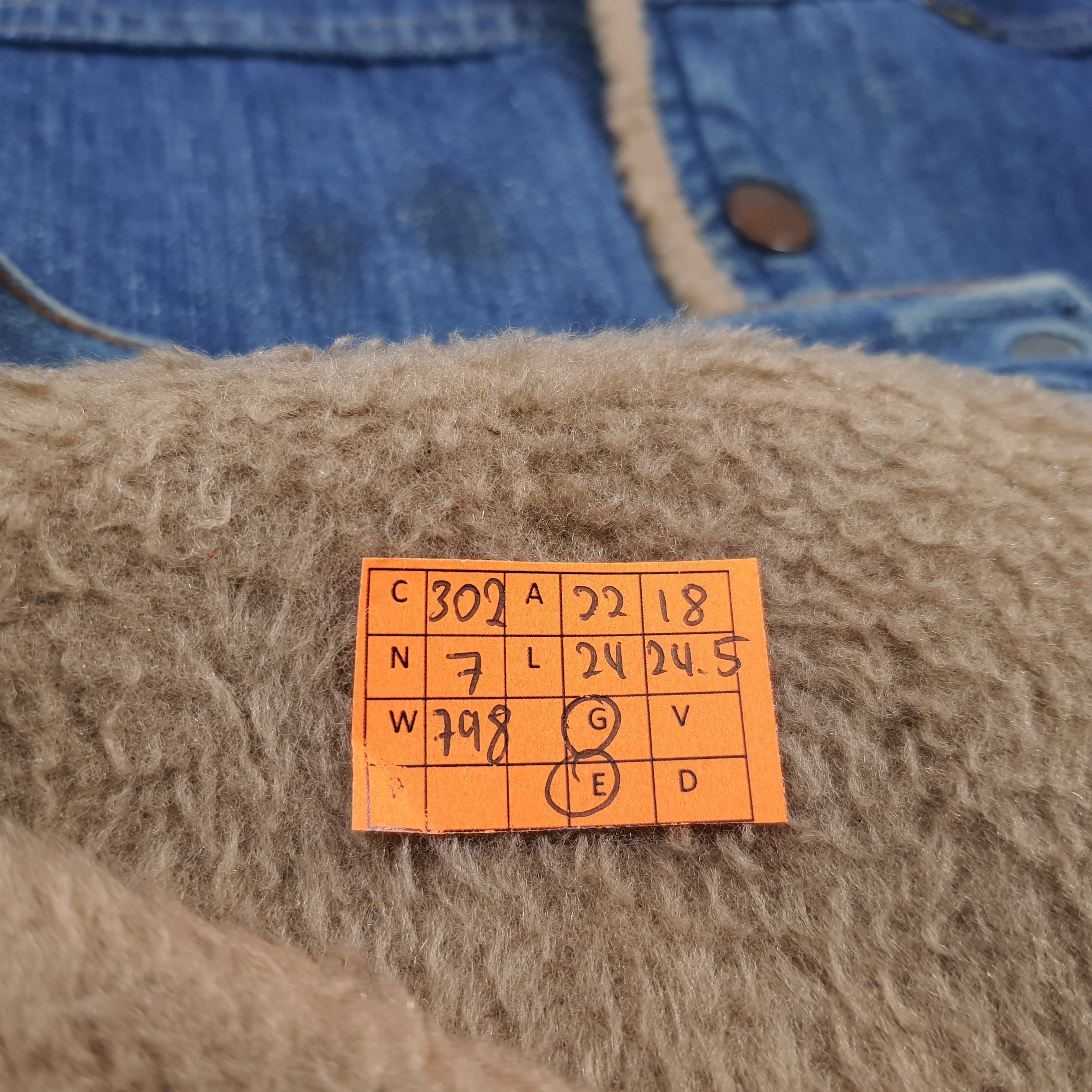 Wrangler Vintage 70s Wrangler Denim Sherpa Jacket Made in USA C302N7 Size US M / EU 48-50 / 2 - 9 Thumbnail