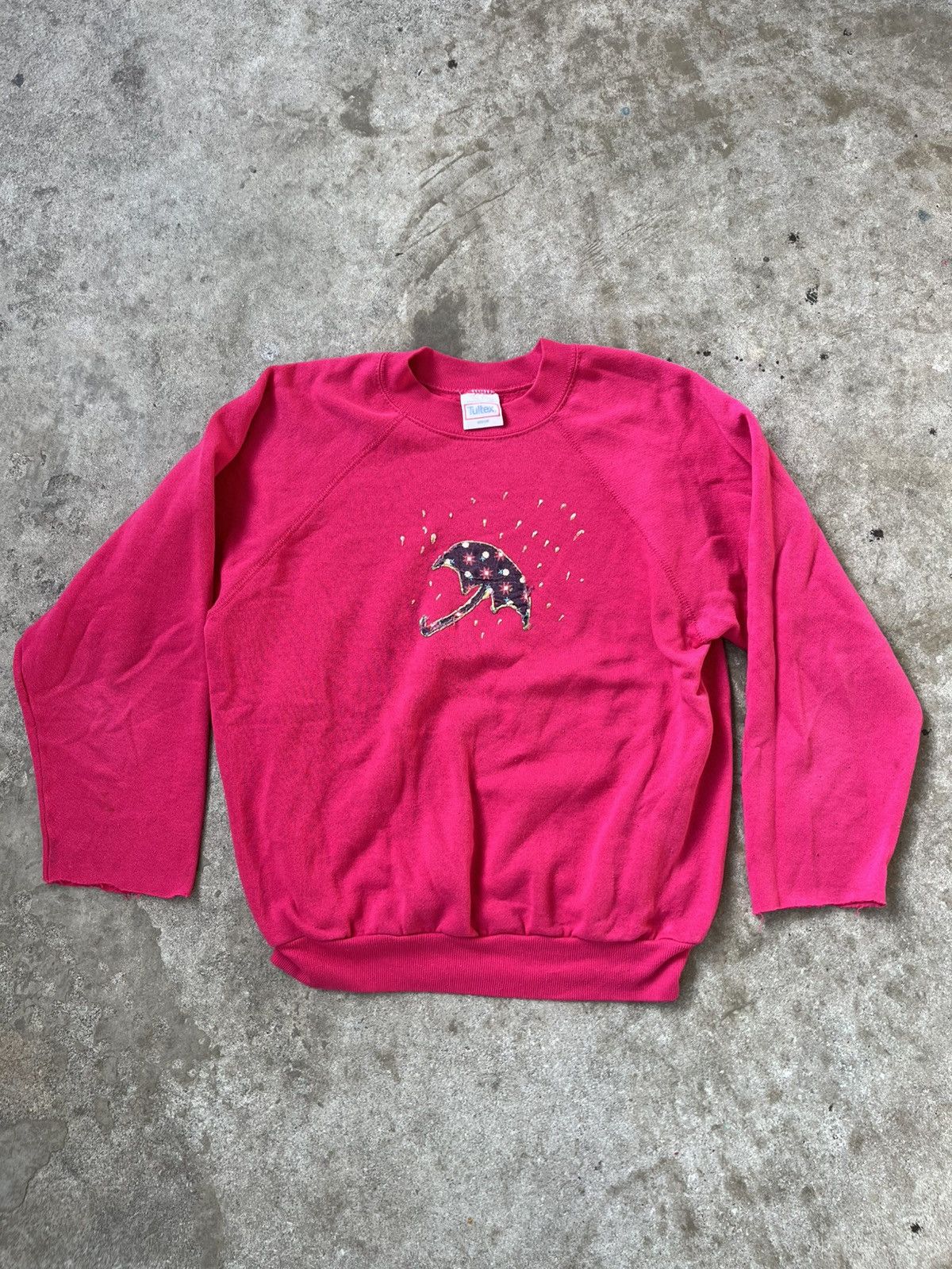 Tultex × Vintage Vintage Tultex Crewneck 3D Graphic Size M / US 6-8 / IT 42-44 - 1 Thumbnail