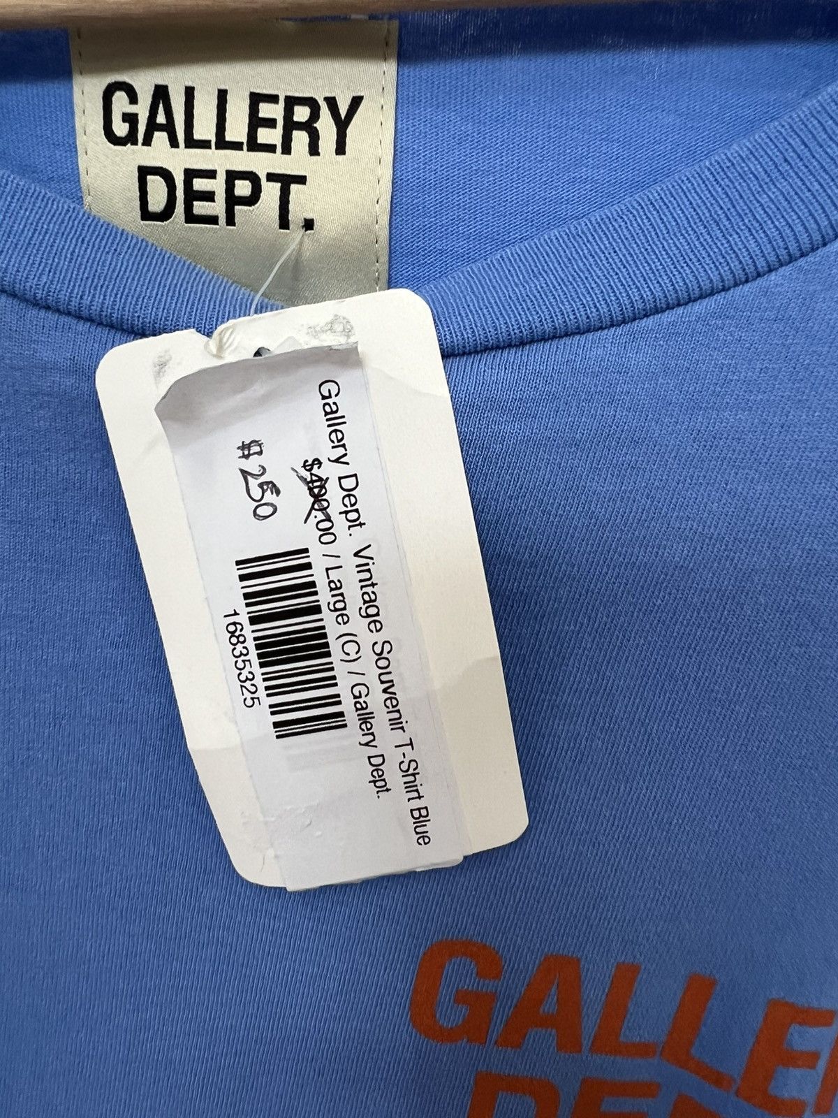 Gallery Dept. Gallery Dept Vintage Souvenir T-Shirt Size US L / EU 52-54 / 3 - 3 Thumbnail