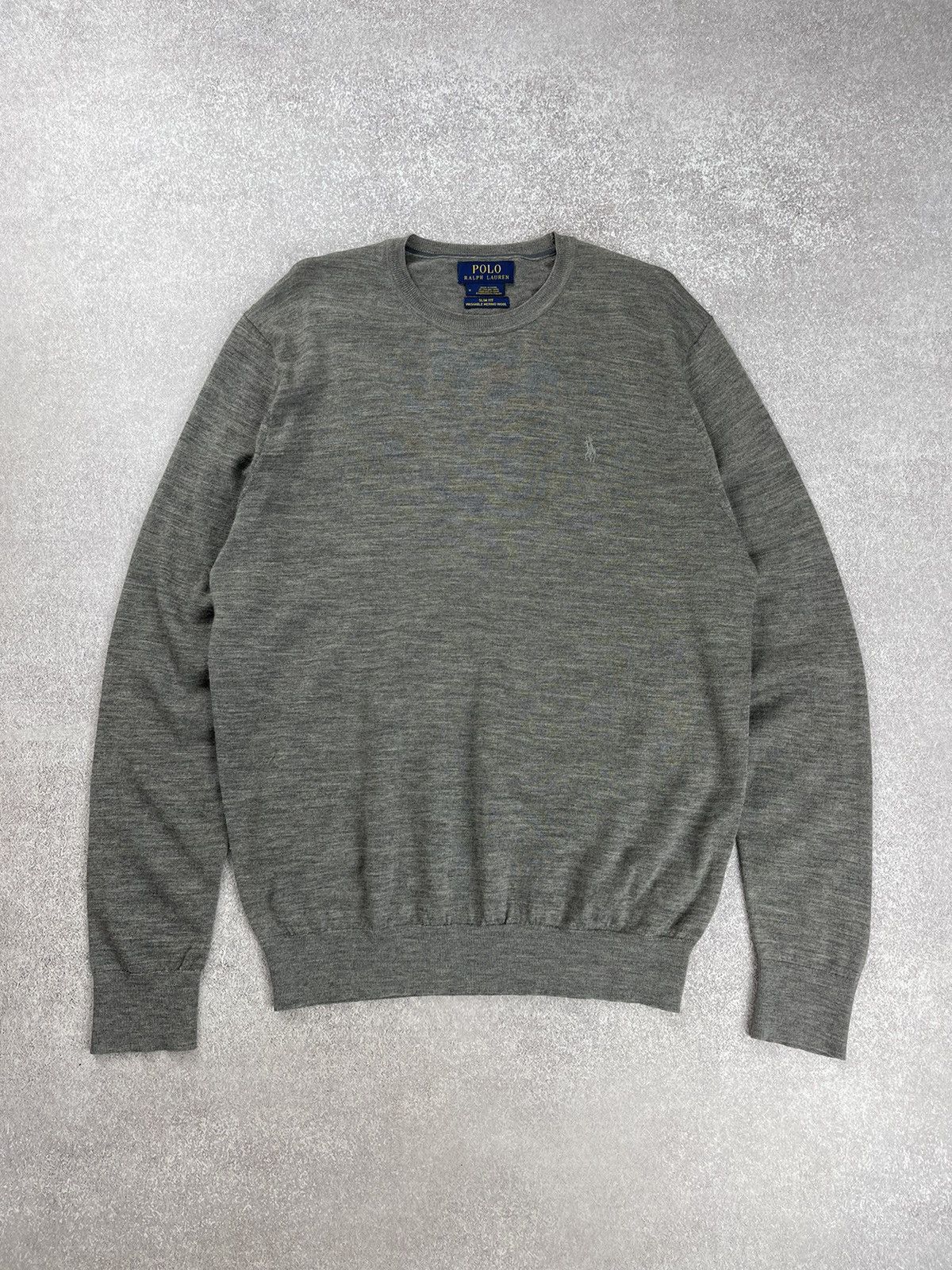 Polo Ralph Lauren × Ralph Lauren Polo Ralph Lauren Washable Merino Wool Sweater Size M Size US M / EU 48-50 / 2 - 1 Thumbnail