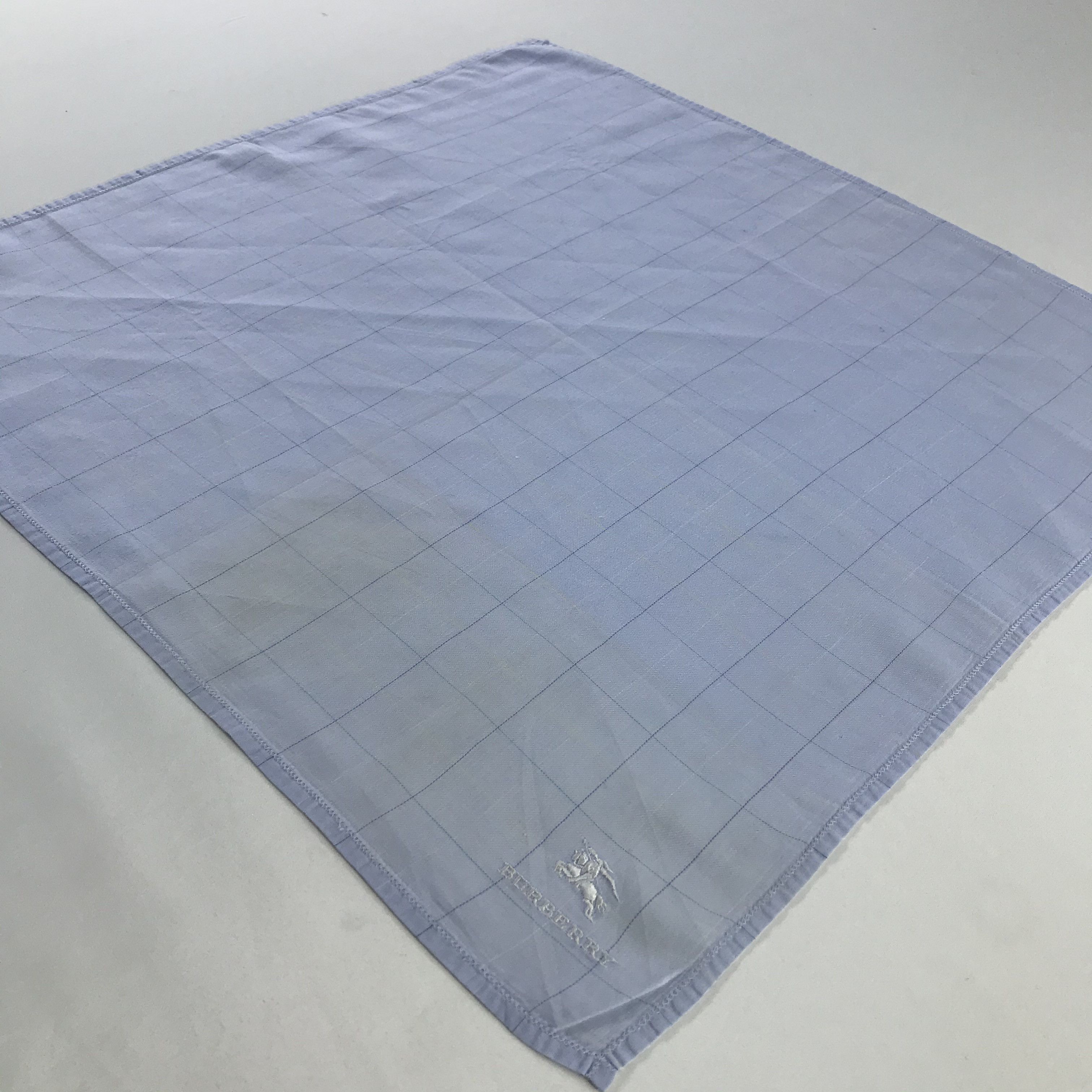 Burberry × Vintage Burberry Bandana / Handkerchief / Neckerchief - S803 Size ONE SIZE - 2 Thumbnail