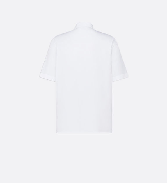 Dior o1w1db10625 Short-Sleeved Shirt in White Size US S / EU 44-46 / 1 - 2 Thumbnail