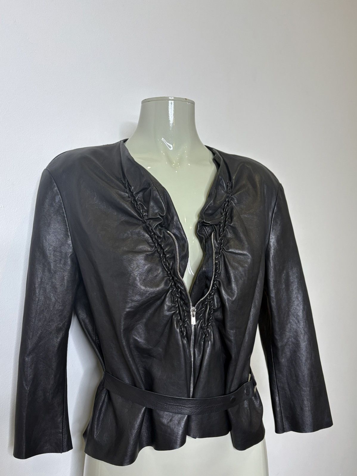 Other Sharon Wauchob Leather/Suede Top Size XS / US 0-2 / IT 36-38 - 6 Thumbnail